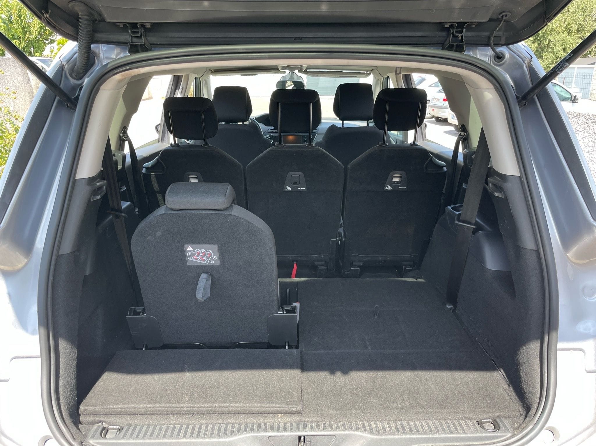 Citroen C4 Grand Spacetourer avec Porte-vélos