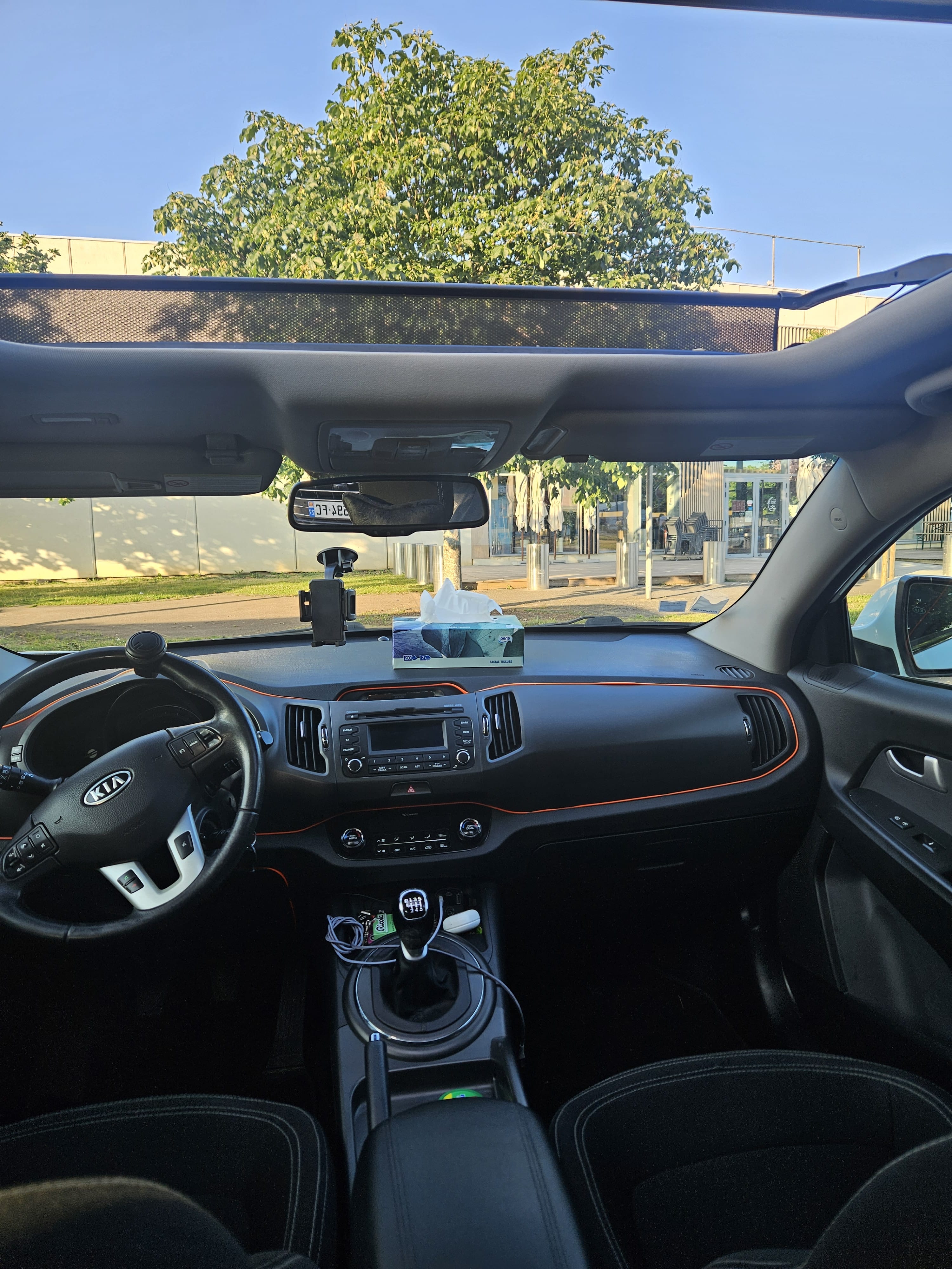 Kia Sportage avec Siège bébé