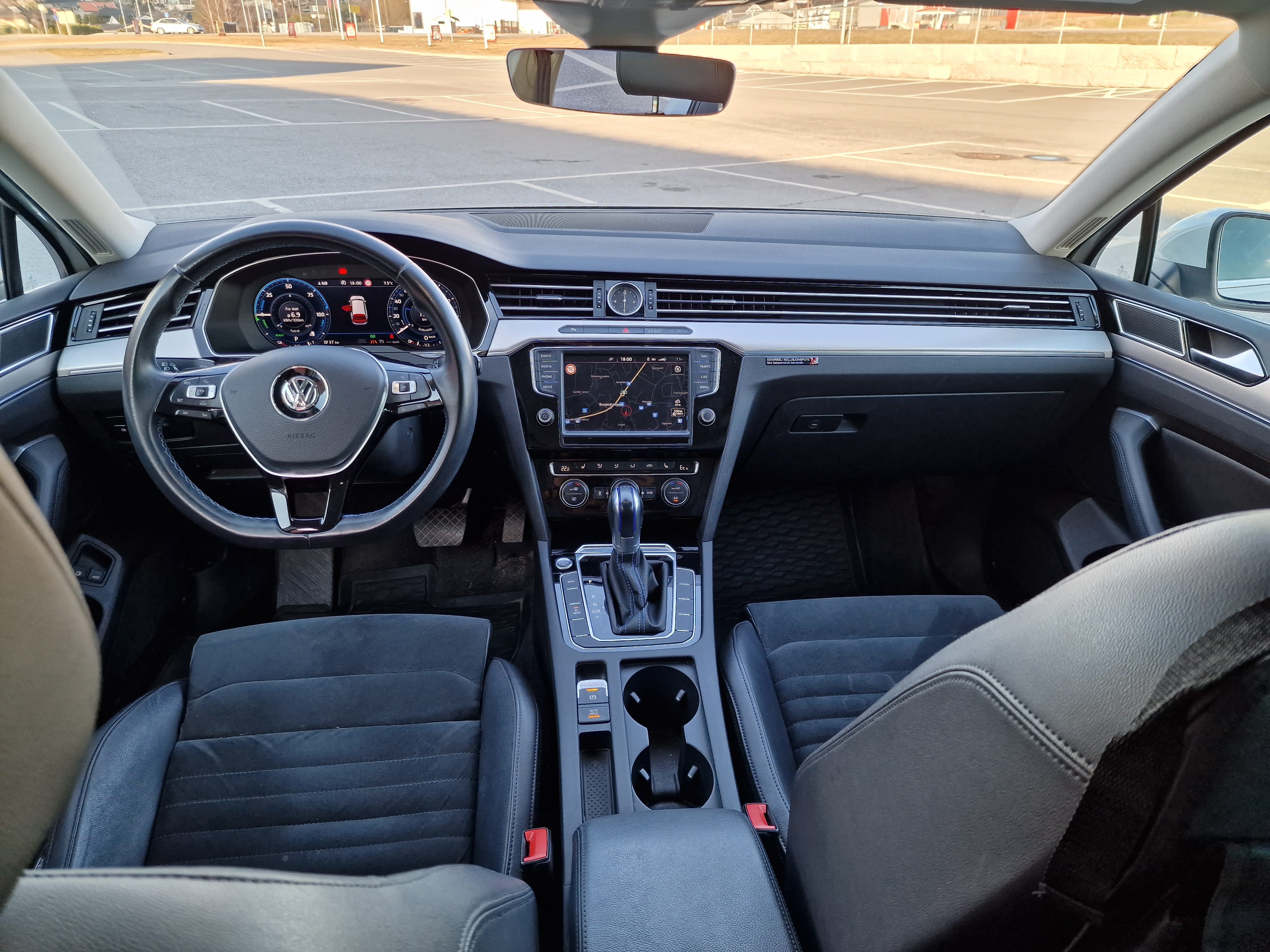 Volkswagen Passat GTE med Android Auto