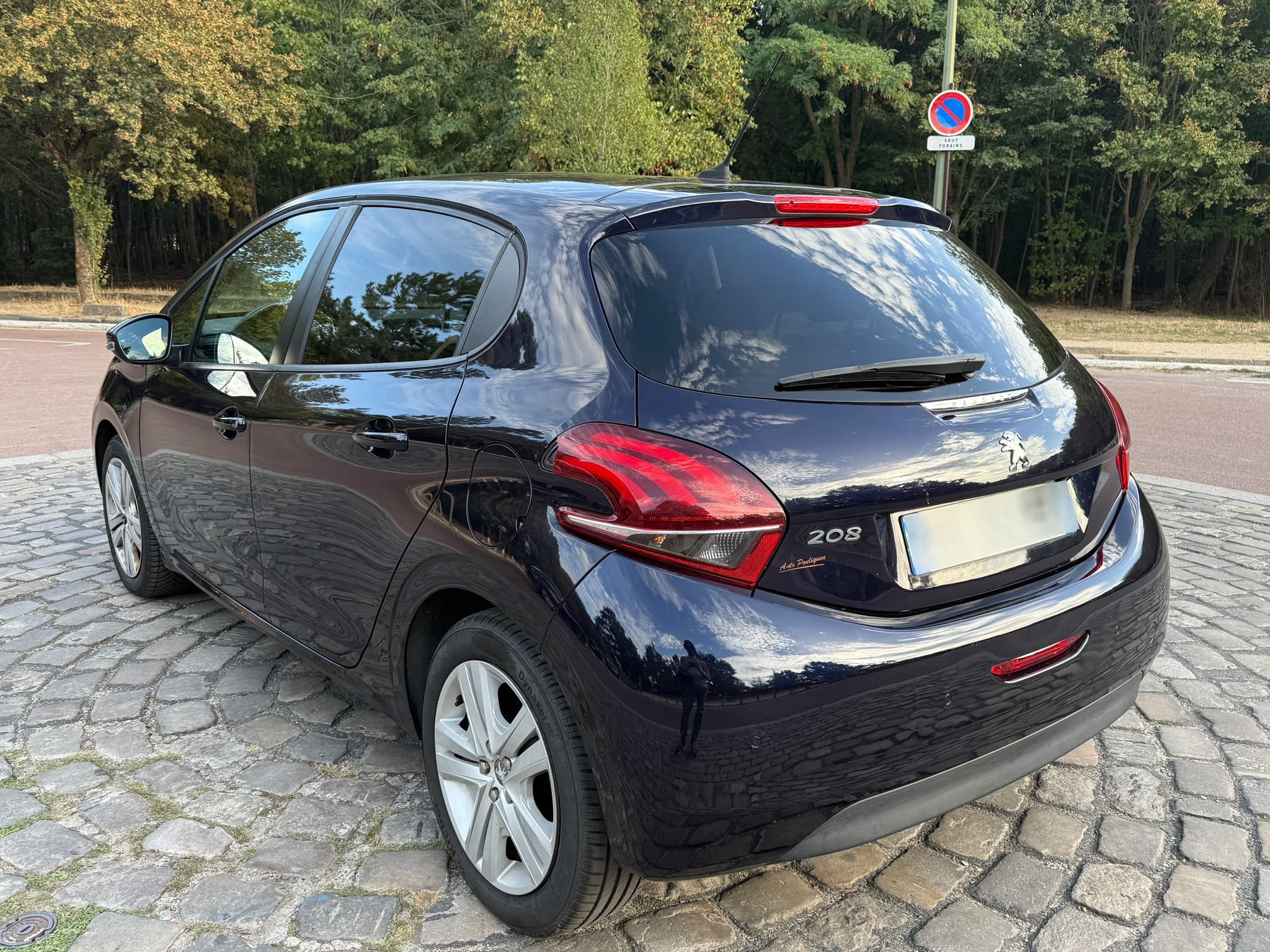Peugeot 208 with Backup camera