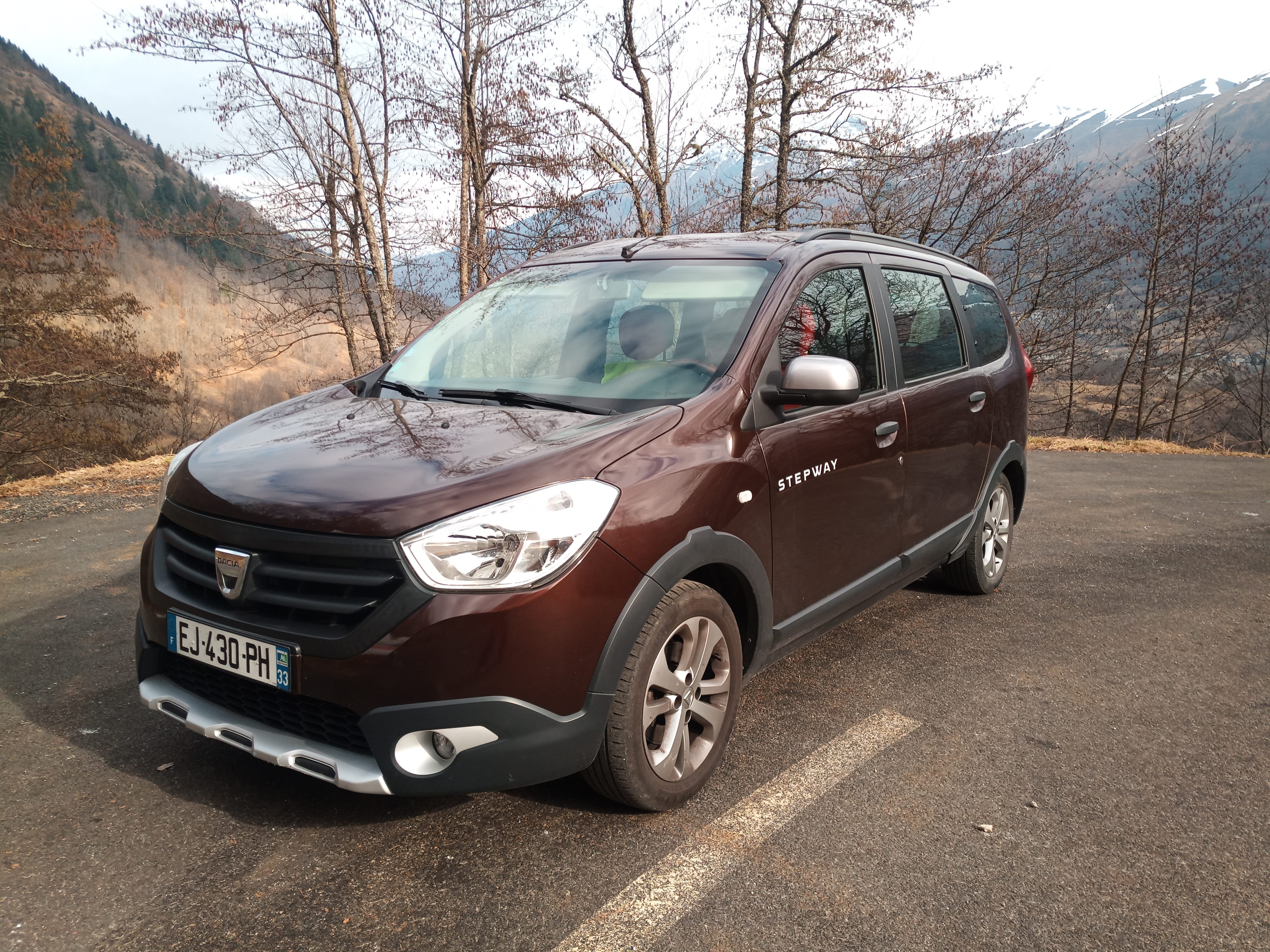 Dacia Lodgy, 2017, Essence 95, 7 places