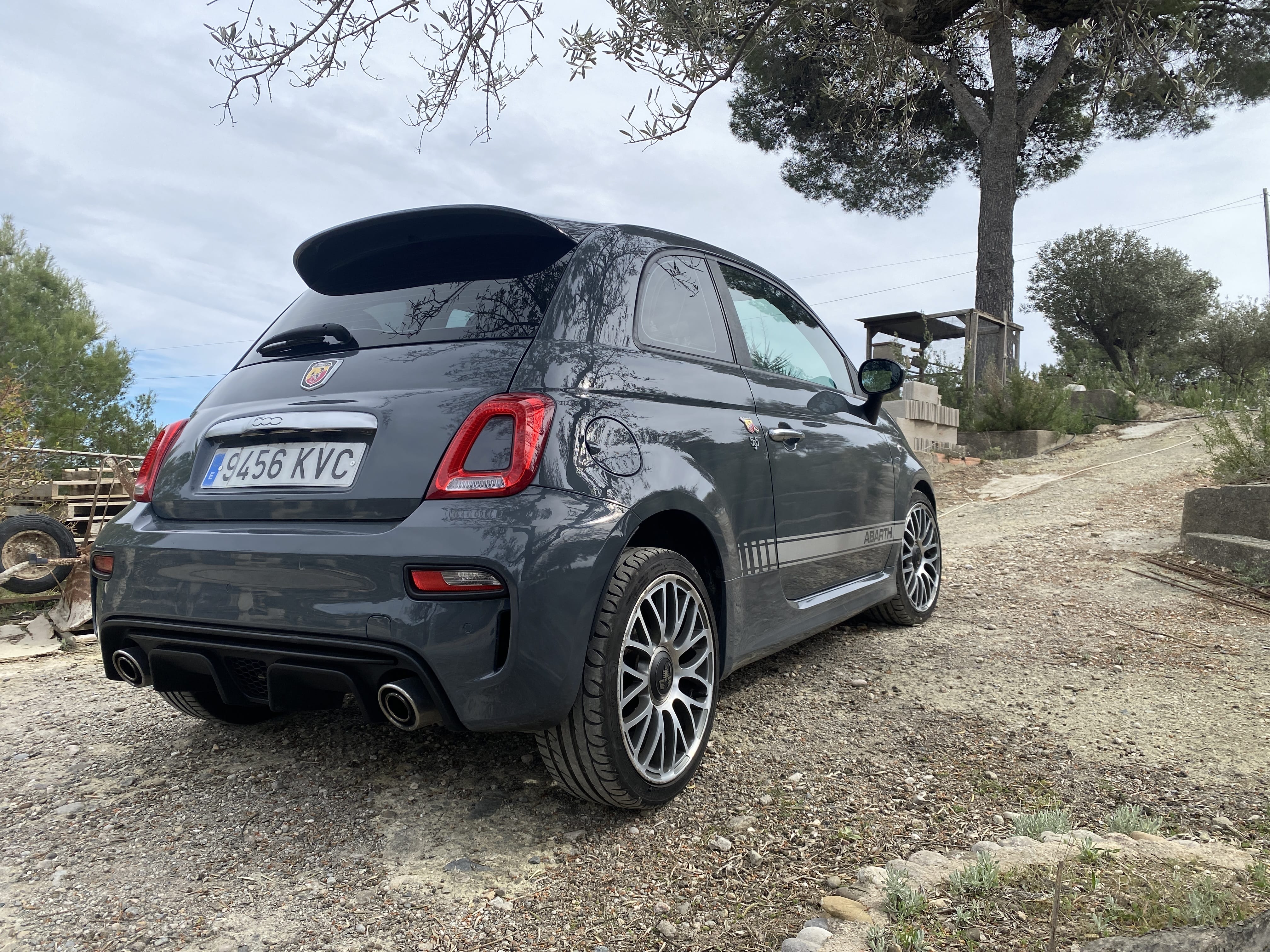 Abarth 595 con GPS