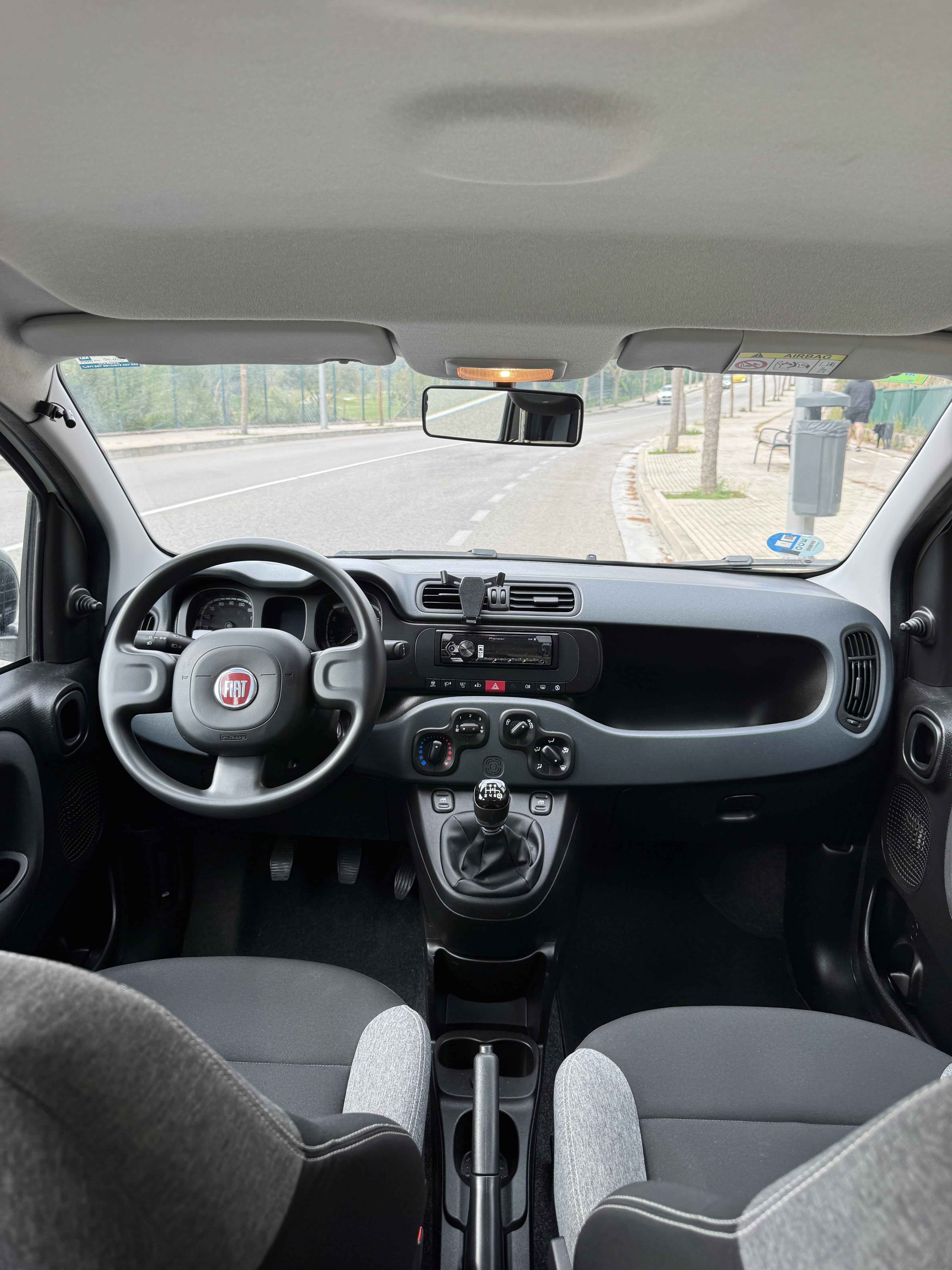 Fiat Panda med USB ladeuttak