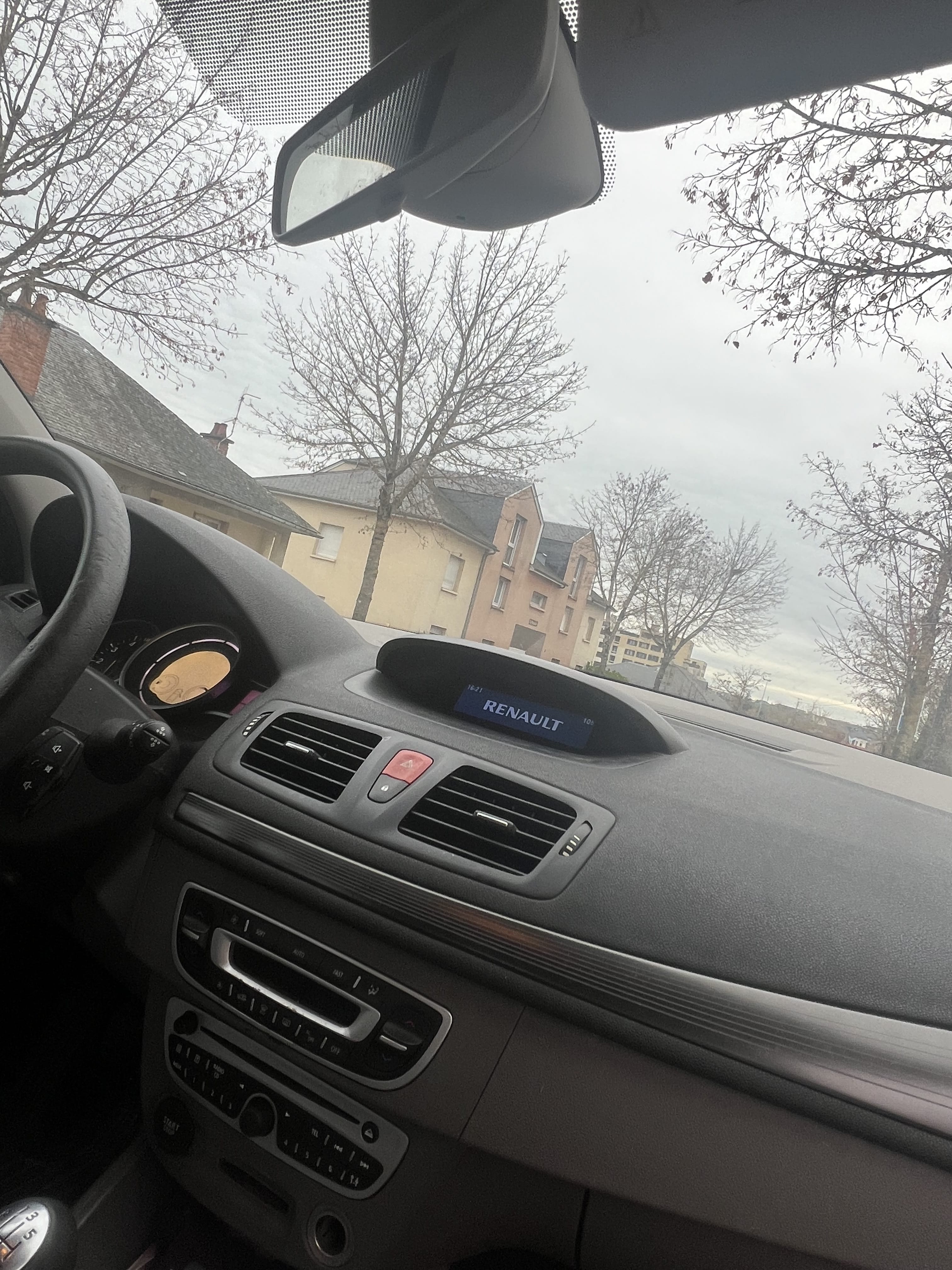 Renault Mégane avec Pneus neige