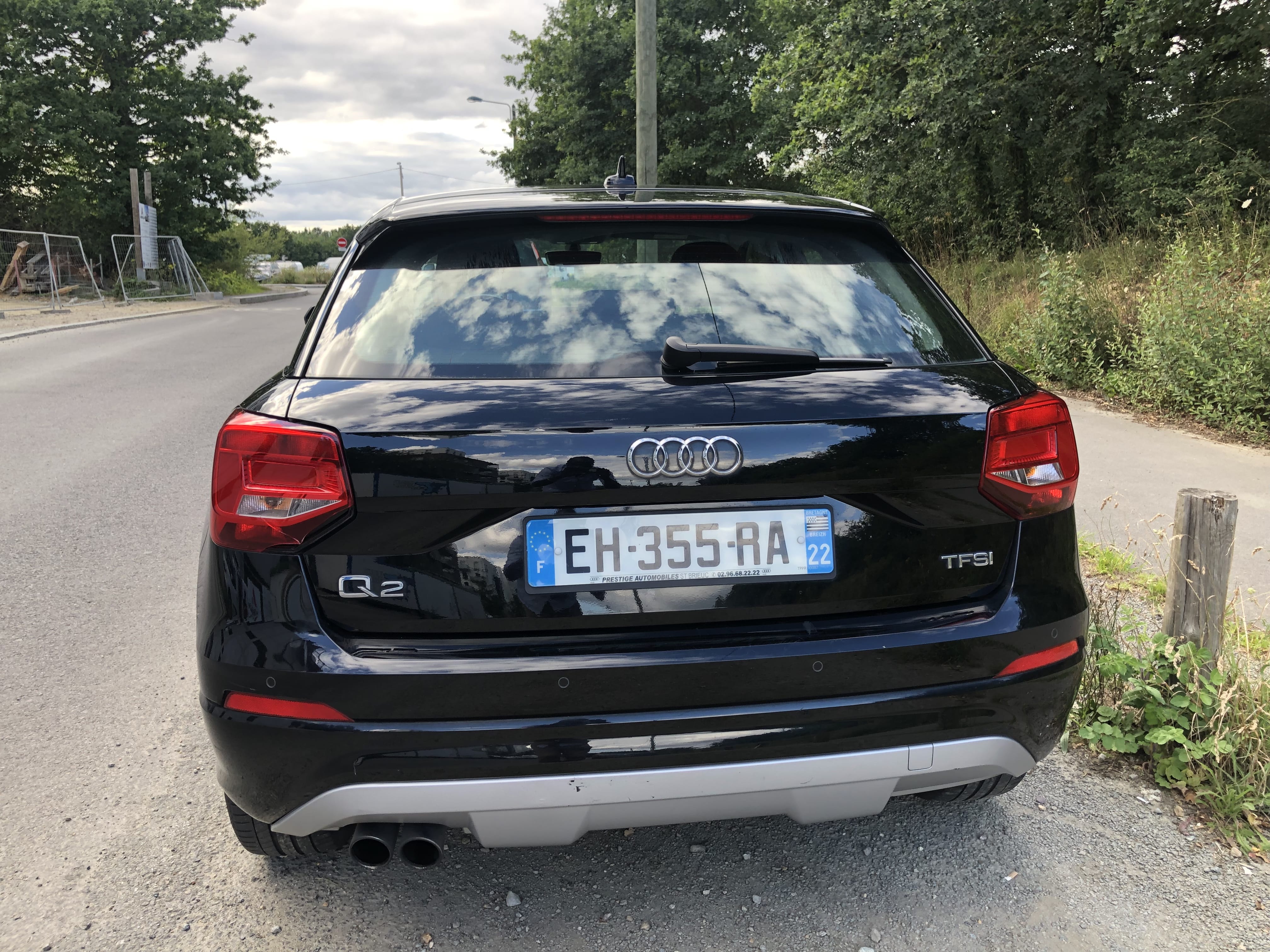 Audi Q2 con Silla infantil