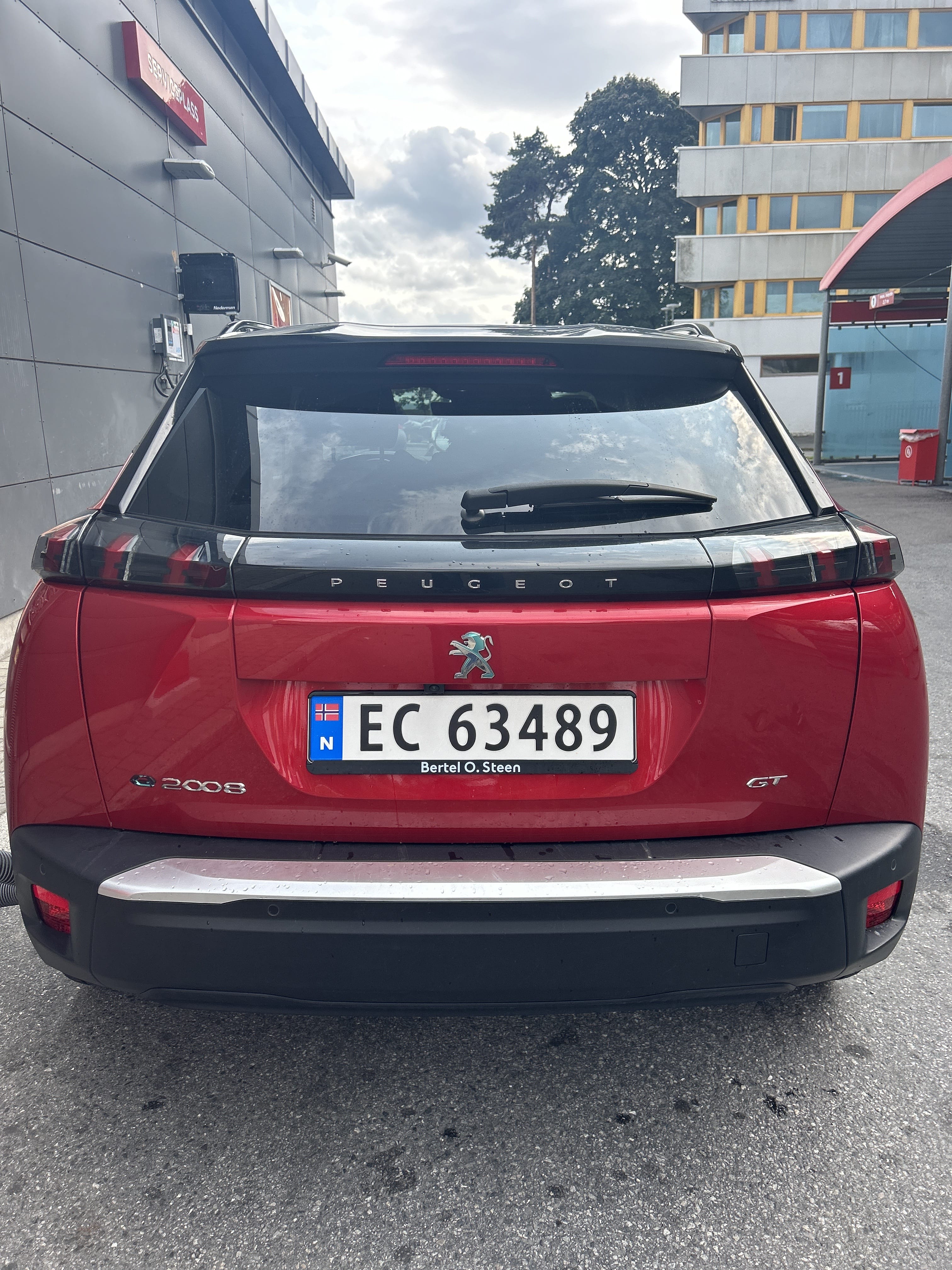 Peugeot 2008 med Apple CarPlay