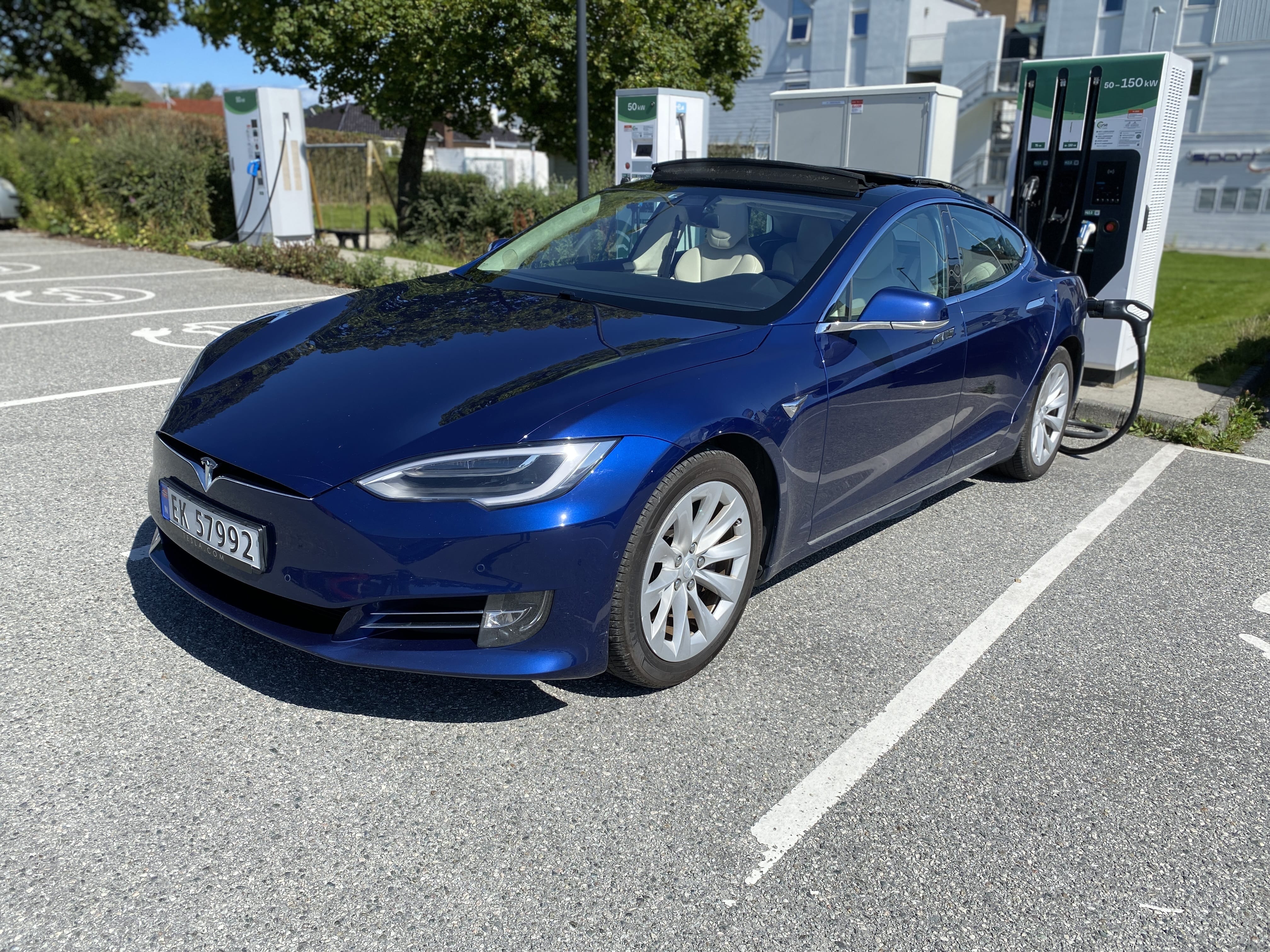 Tesla Model S 75D, 2017, Elektrisk, automatisk