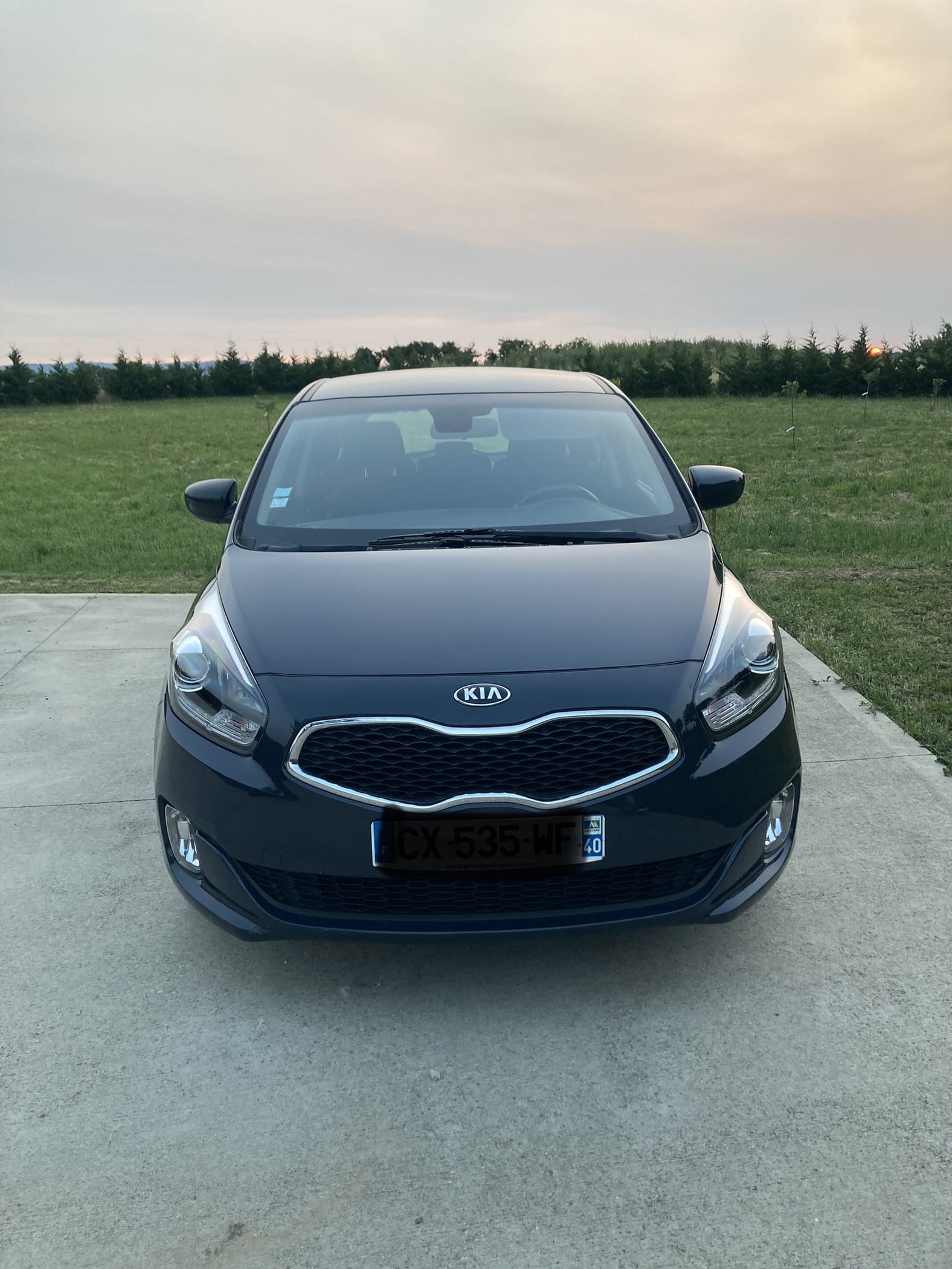 Kia Carens avec Apple CarPlay