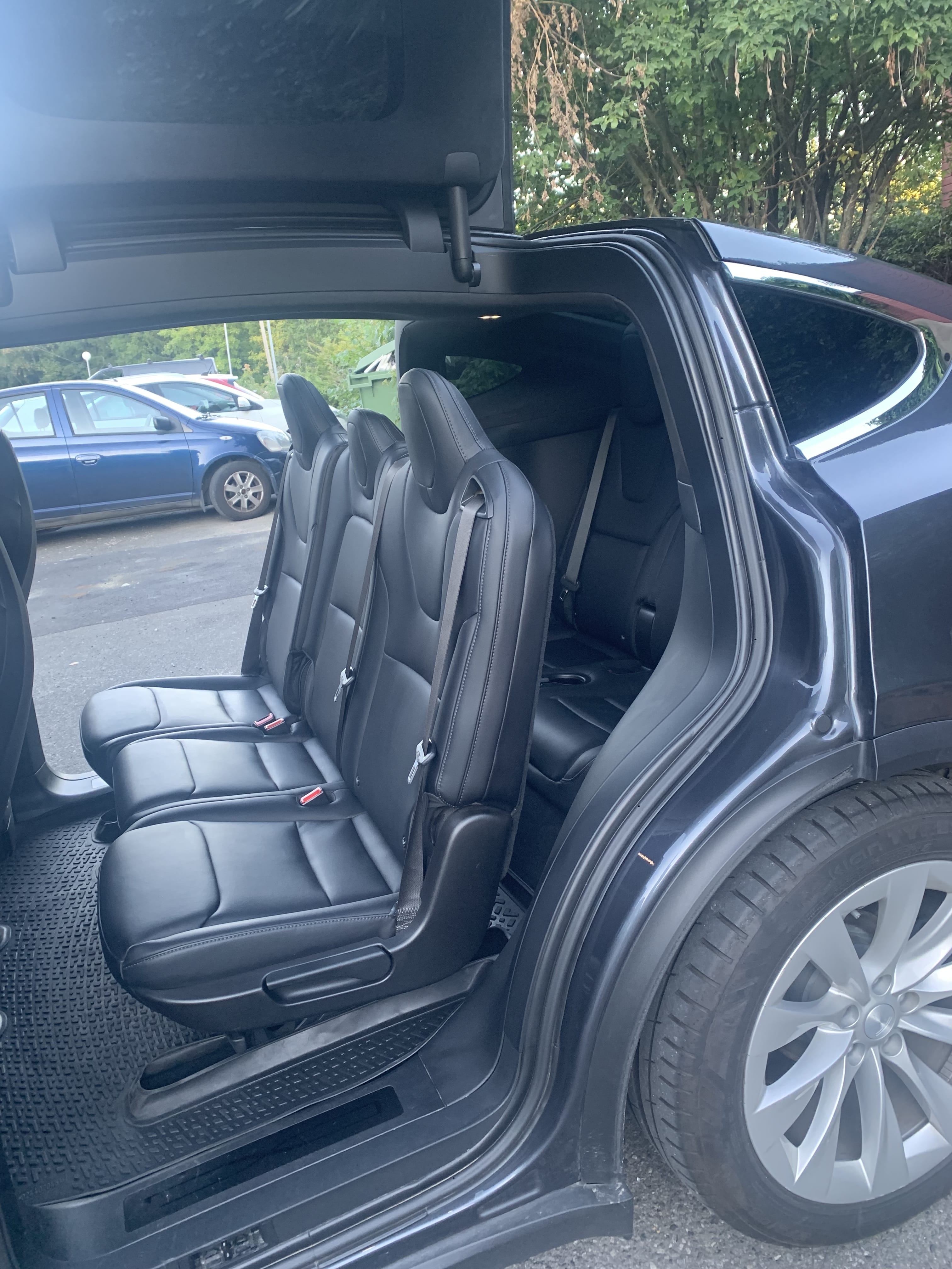 Tesla Model X con Control de velocidad