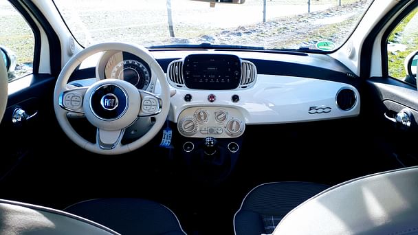 Fiat 500 1.2 Lounge mit Kindersitz