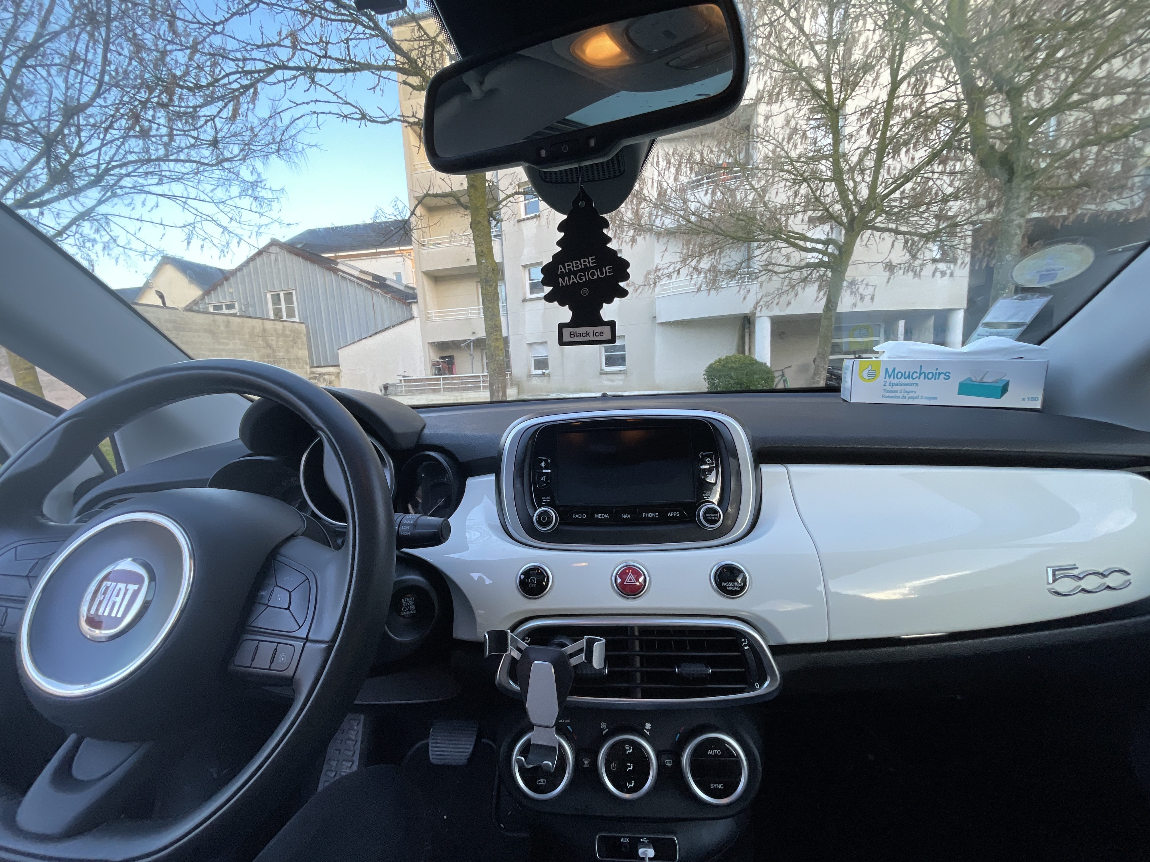 Fiat 500 X avec Régulateur de vitesse