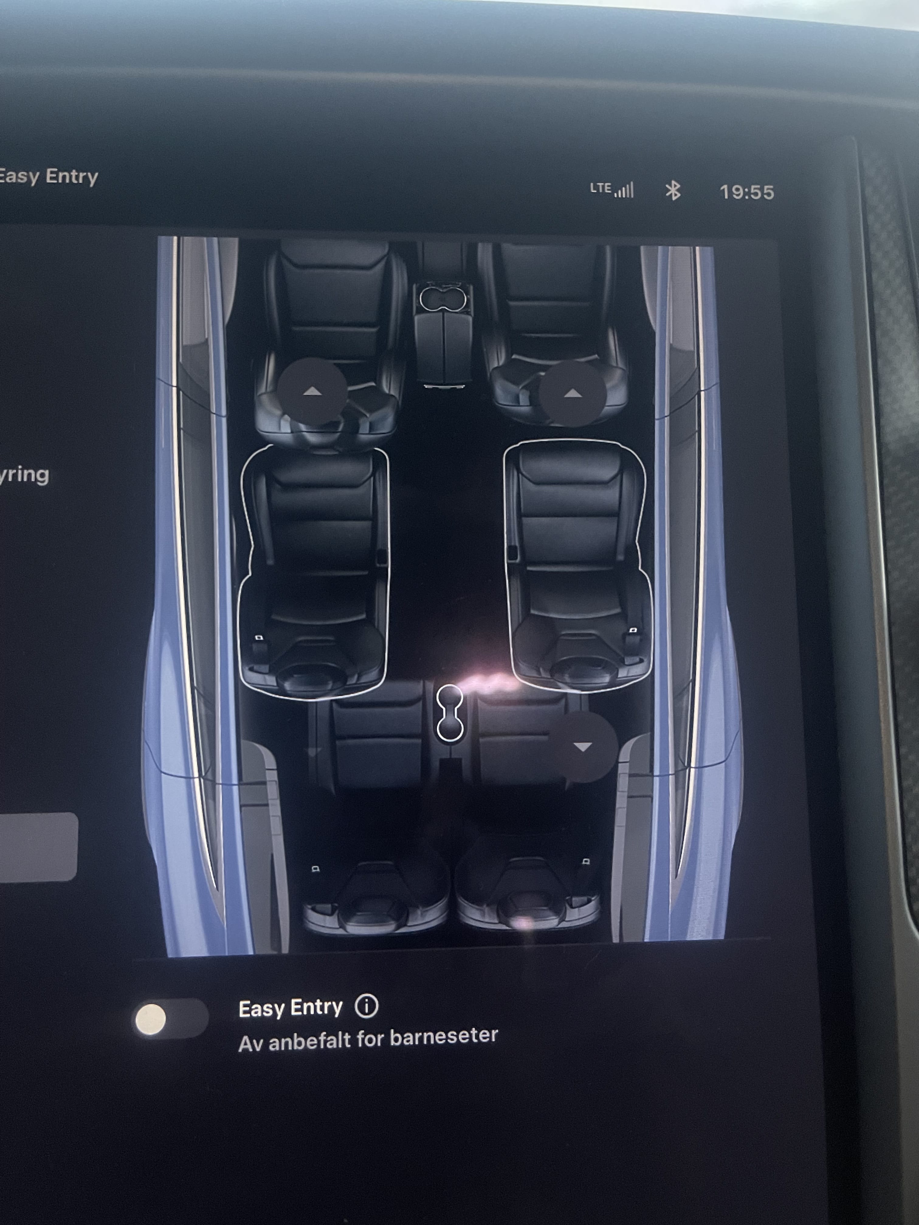 Tesla Model X med Dashcam