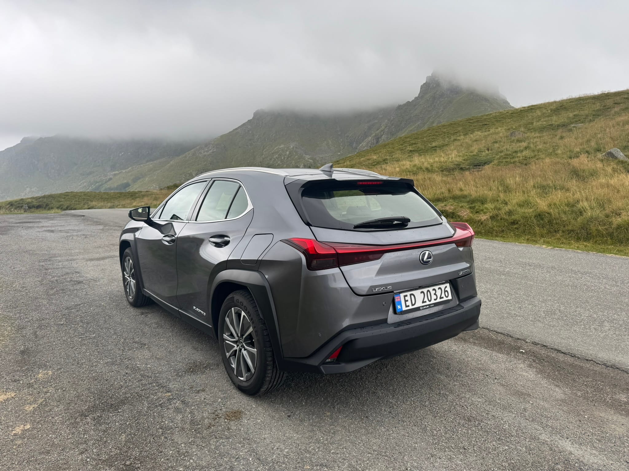 Lexus UX 300e med Ryggekamera