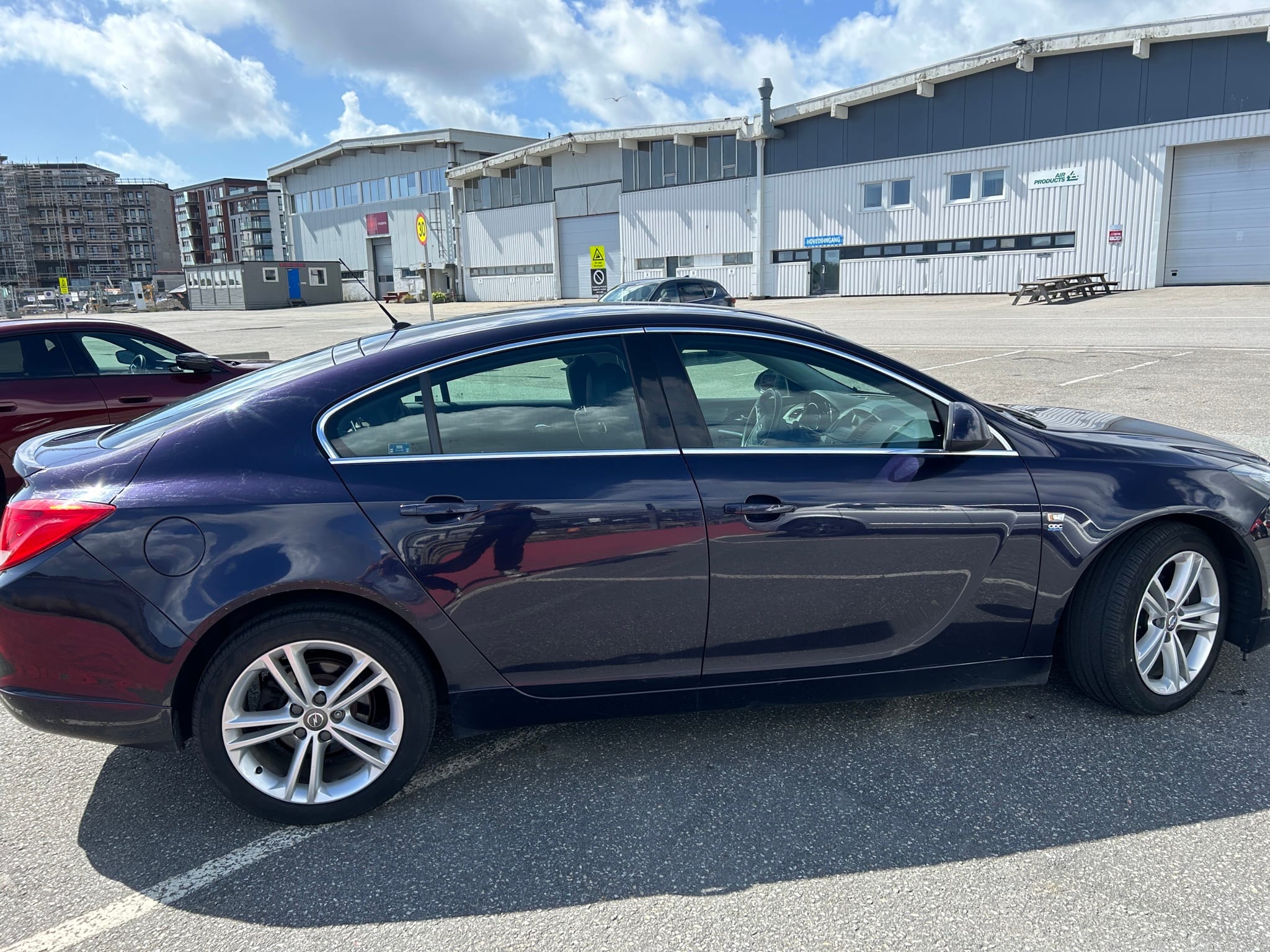 Opel Insignia med Lydinngang
