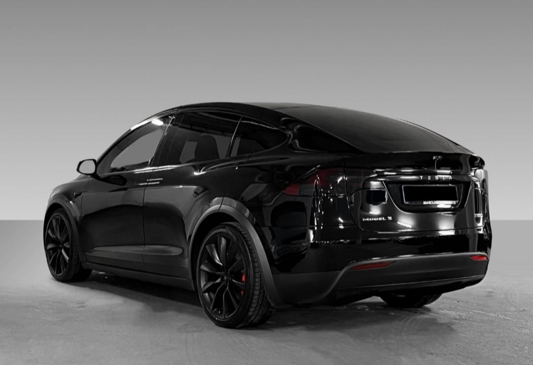 Tesla Model X P100DL med GPS