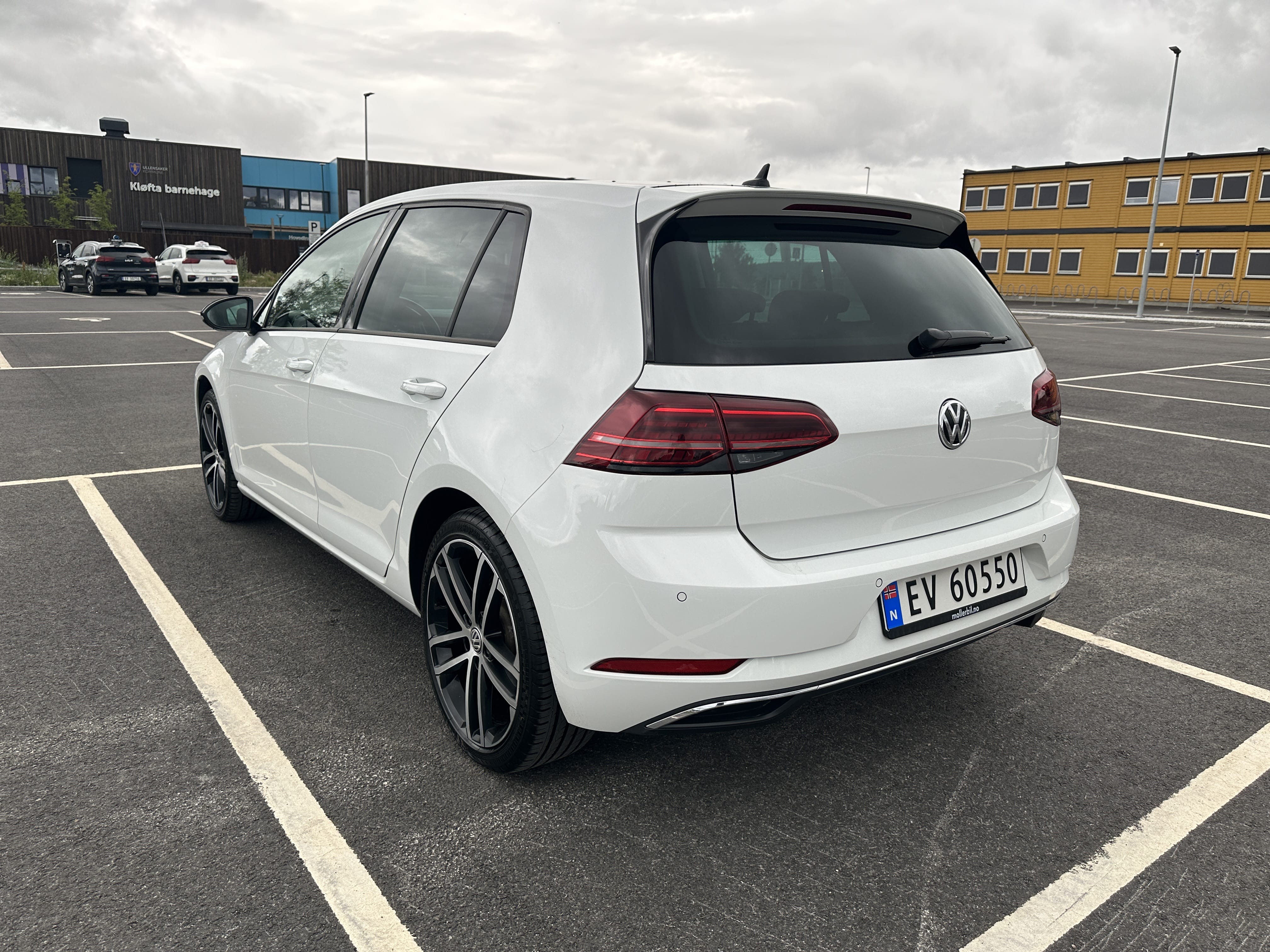 Volkswagen e-Golf med GPS