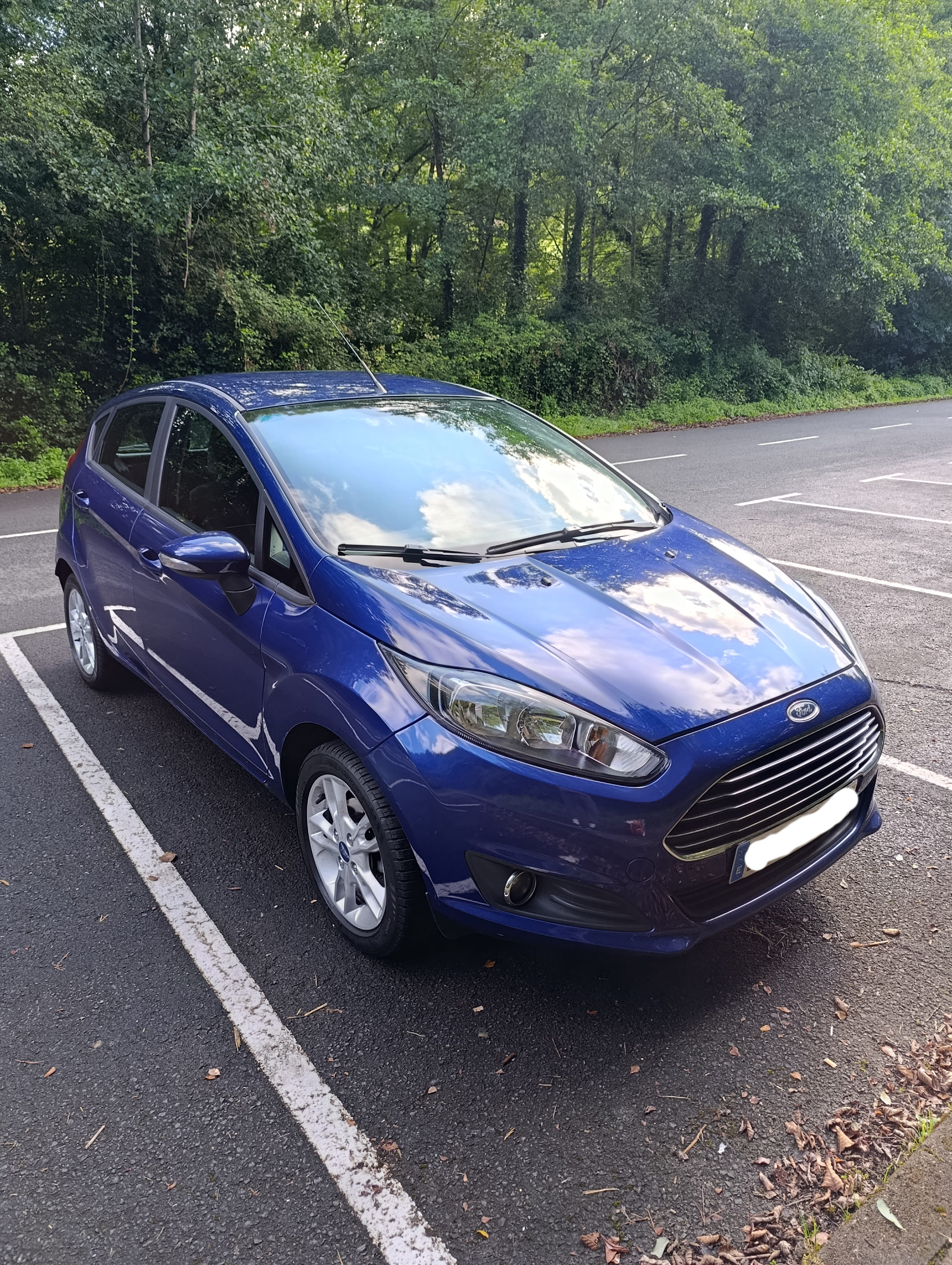 Ford Fiesta Titanium, 2014, Gasolina 95
