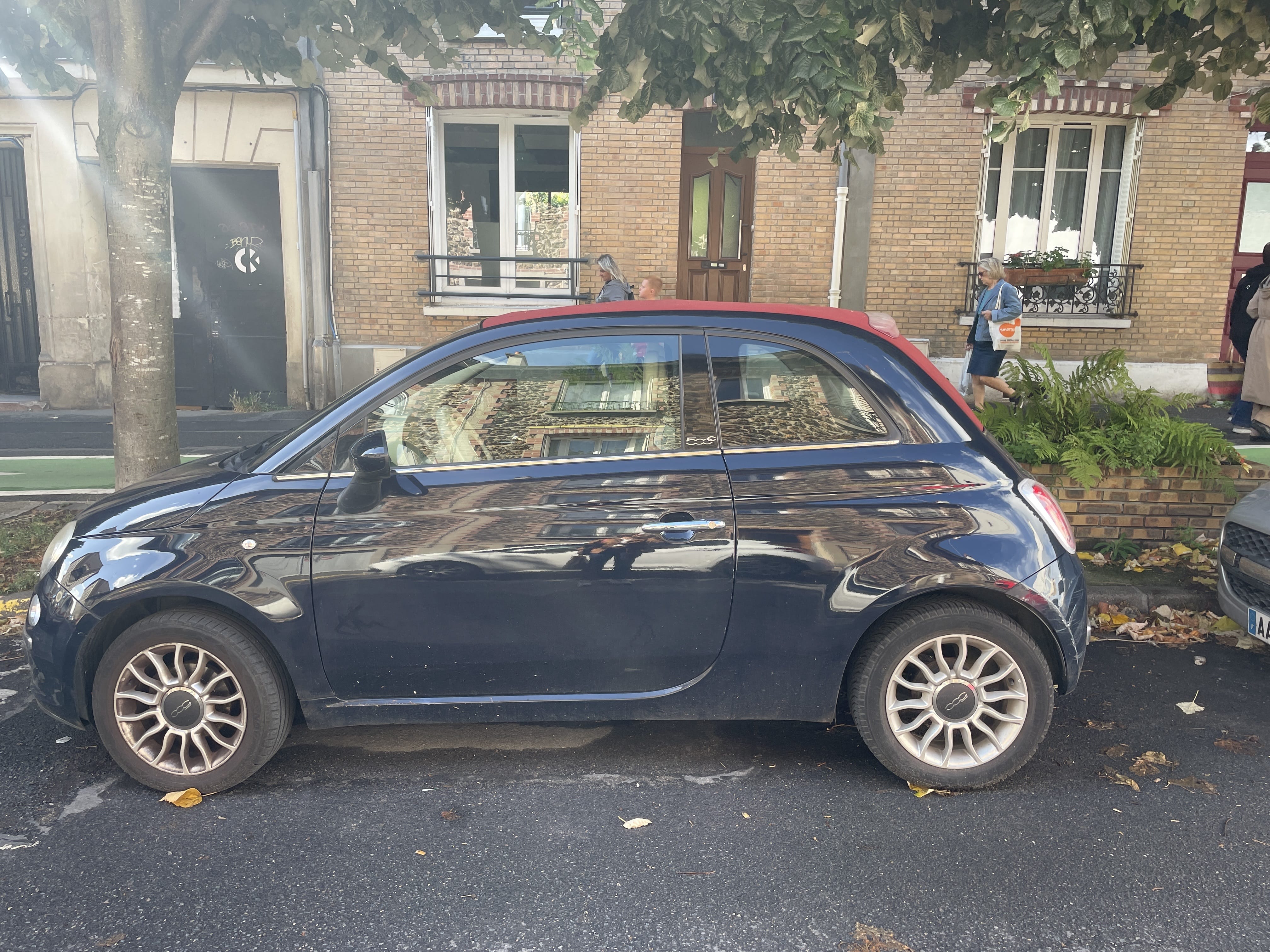 Fiat 500 C avec Climatisation