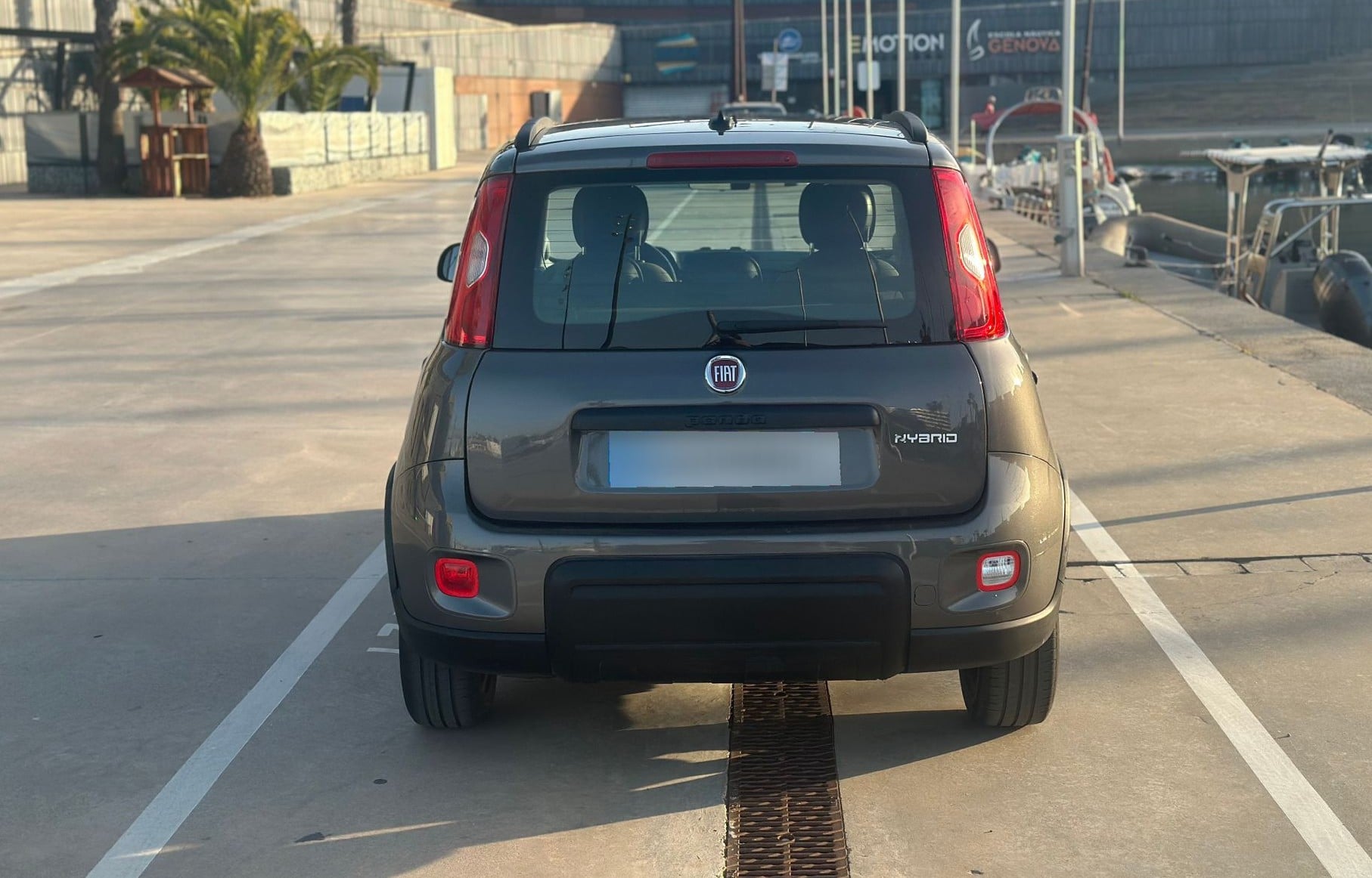 Fiat Panda med Bilradio