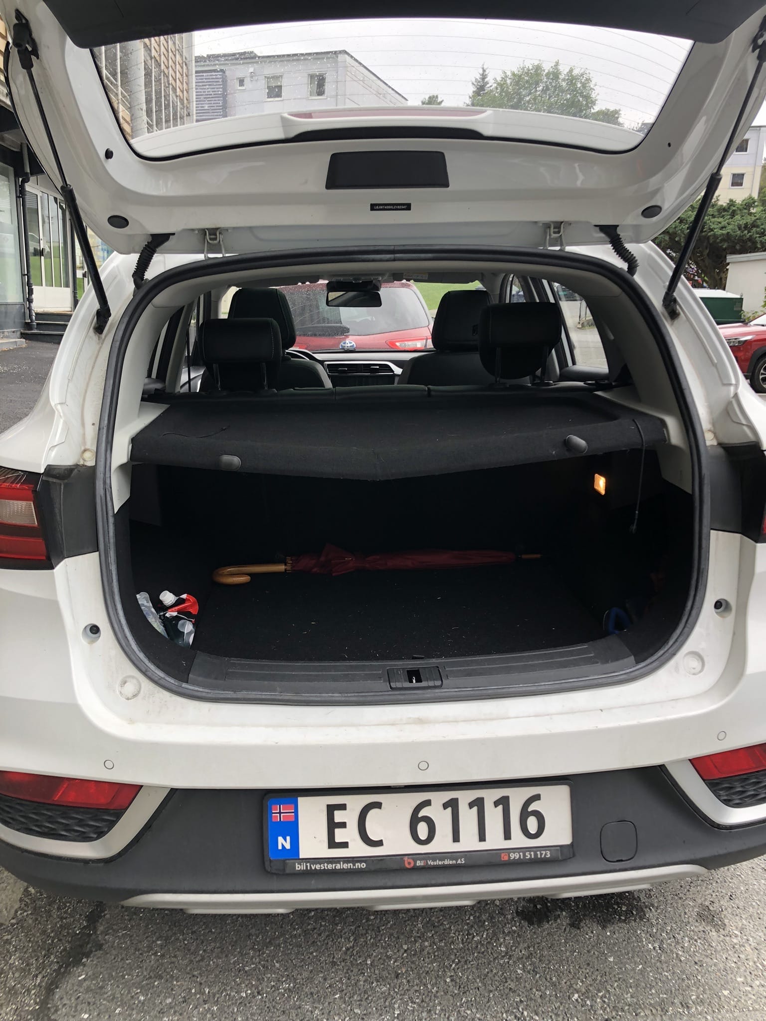 Mg ZS EV med Bluetooth audio
