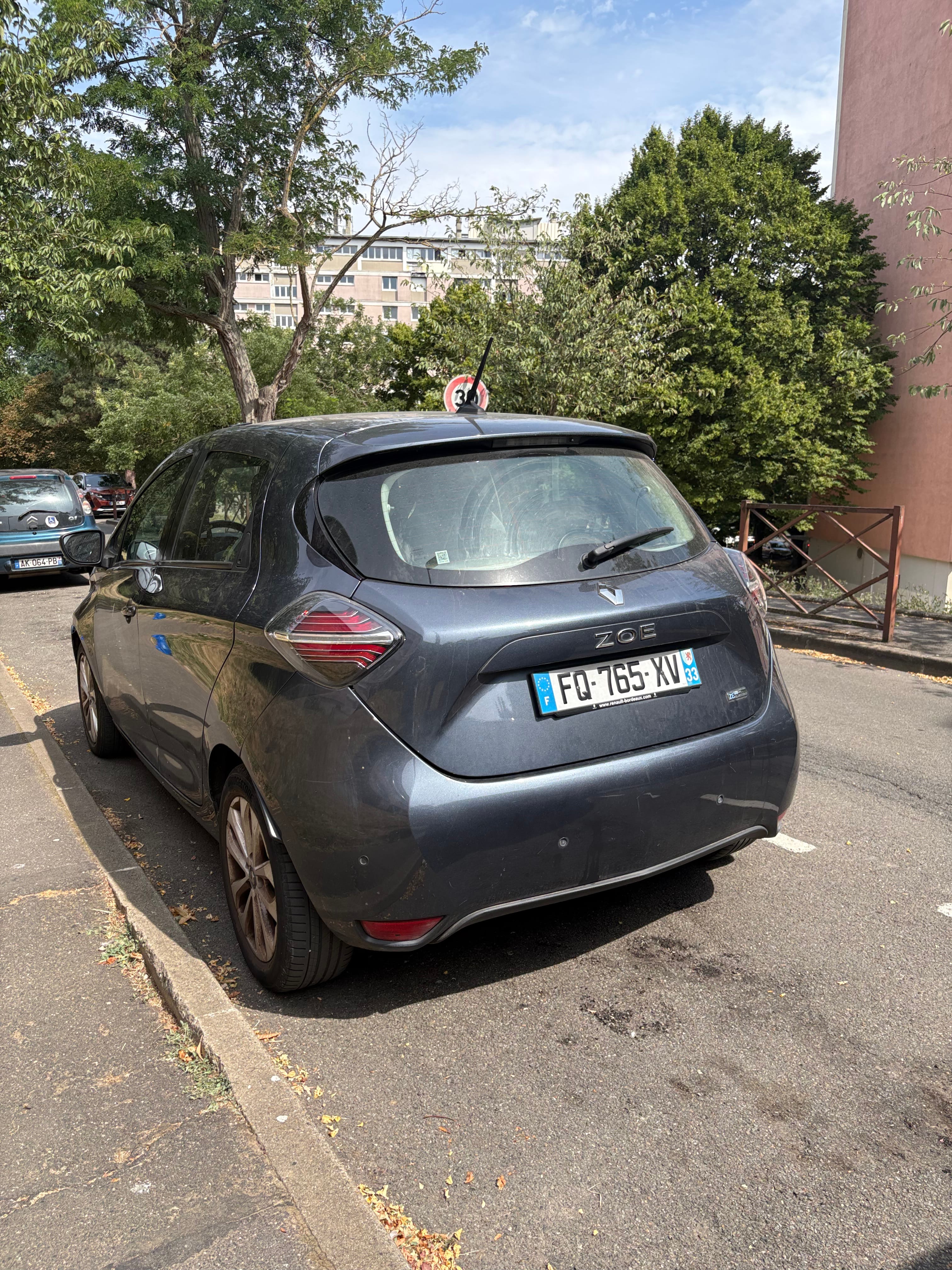 Renault ZOE avec GPS