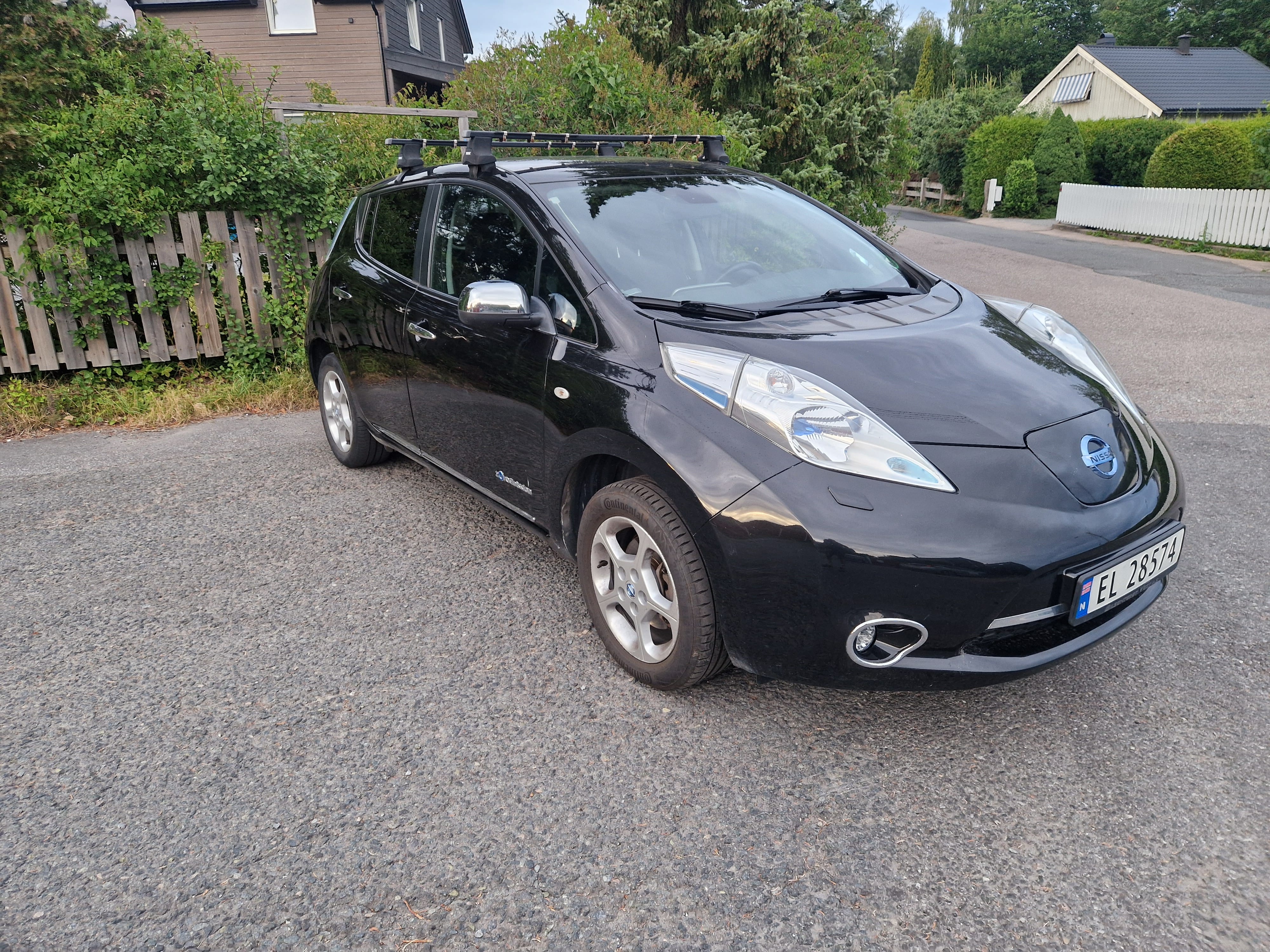 Nissan Leaf med Ryggekamera