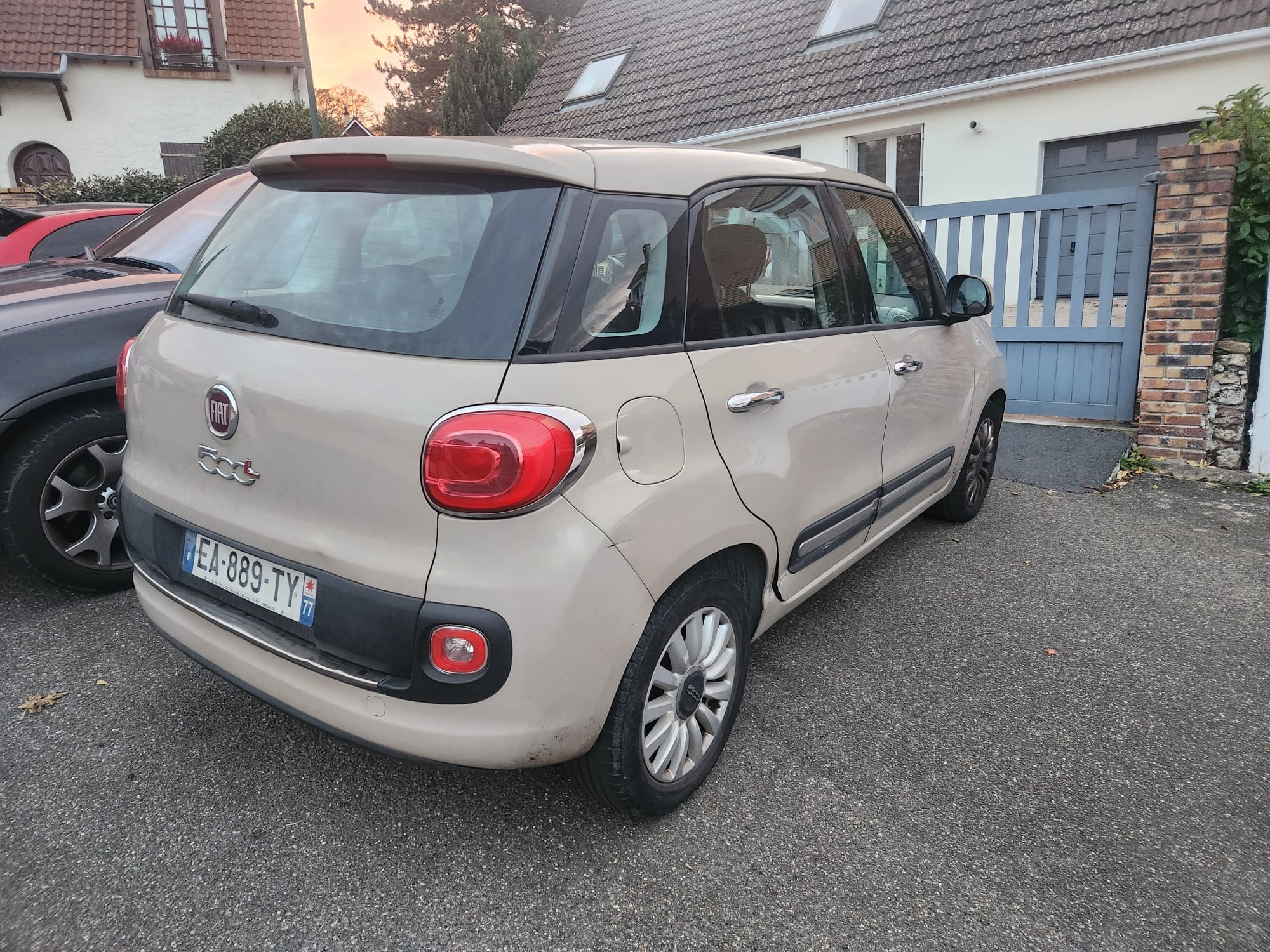 Fiat 500L avec GPS