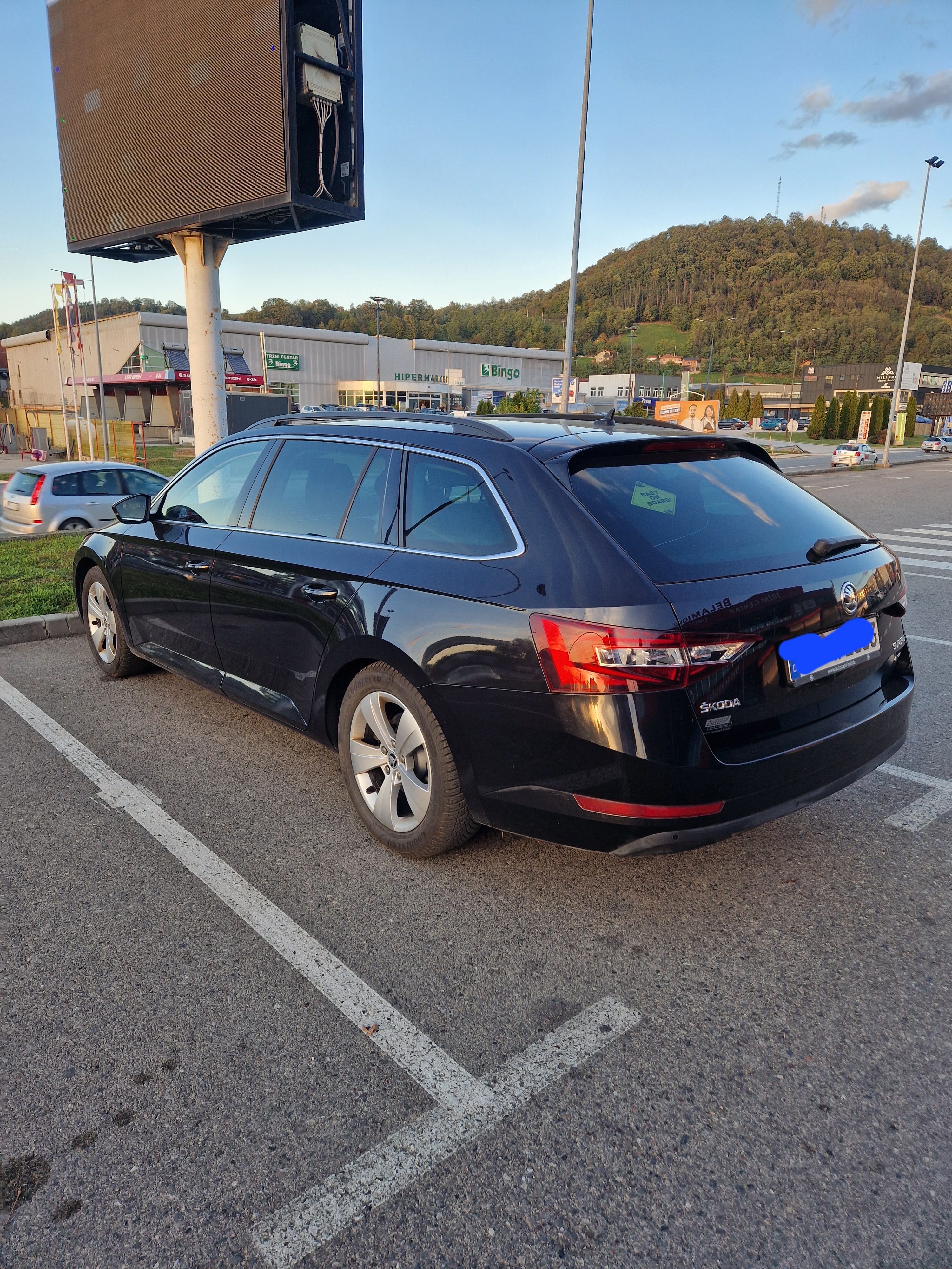 Skoda Superb mit Klimaanlage