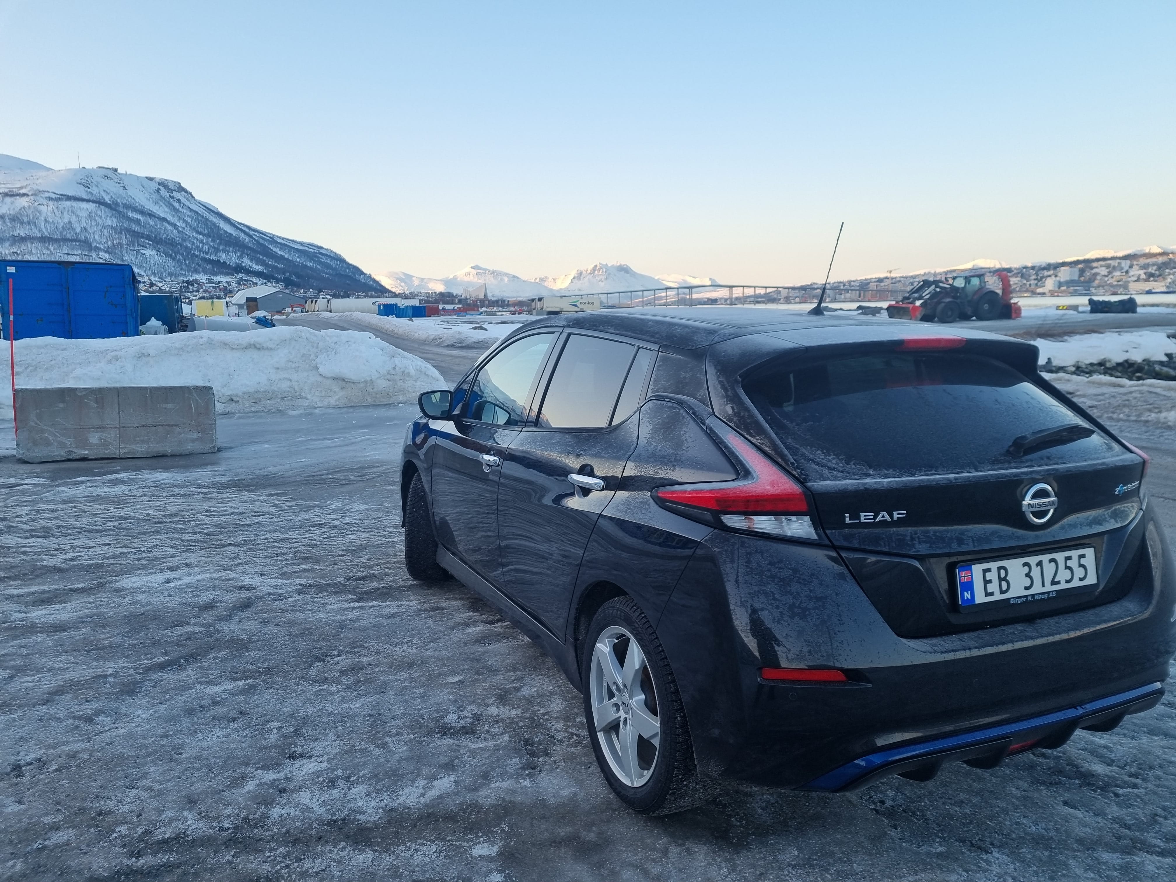 Nissan Leaf met GPS