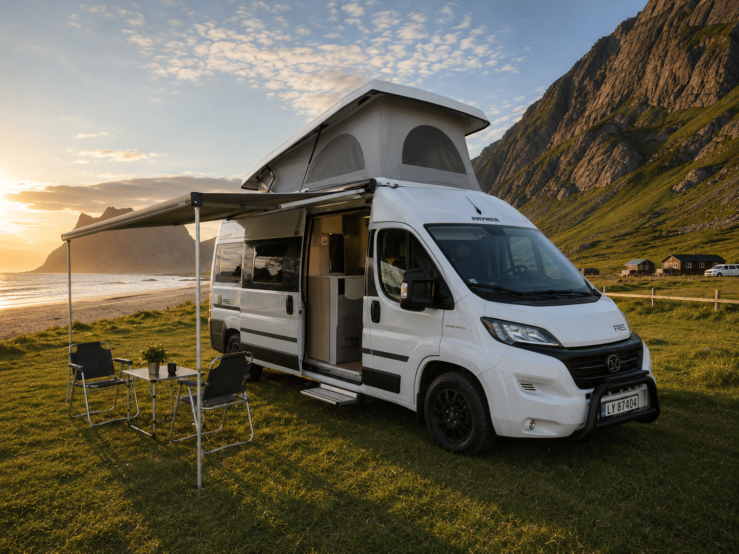 Hymer Free 602 med GPS