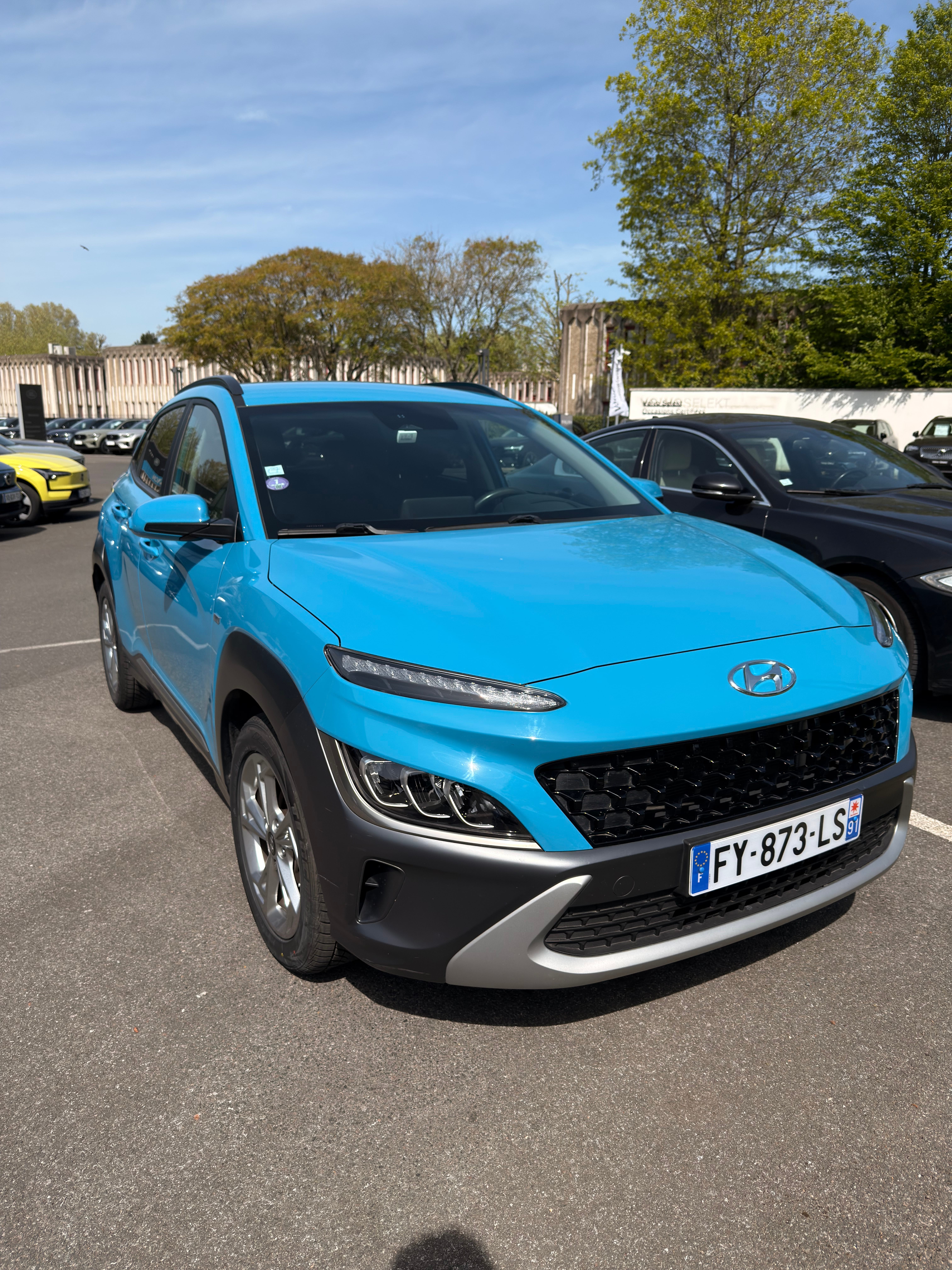 Hyundai Kona, 2021, Essence 95 / Électrique (hybride)