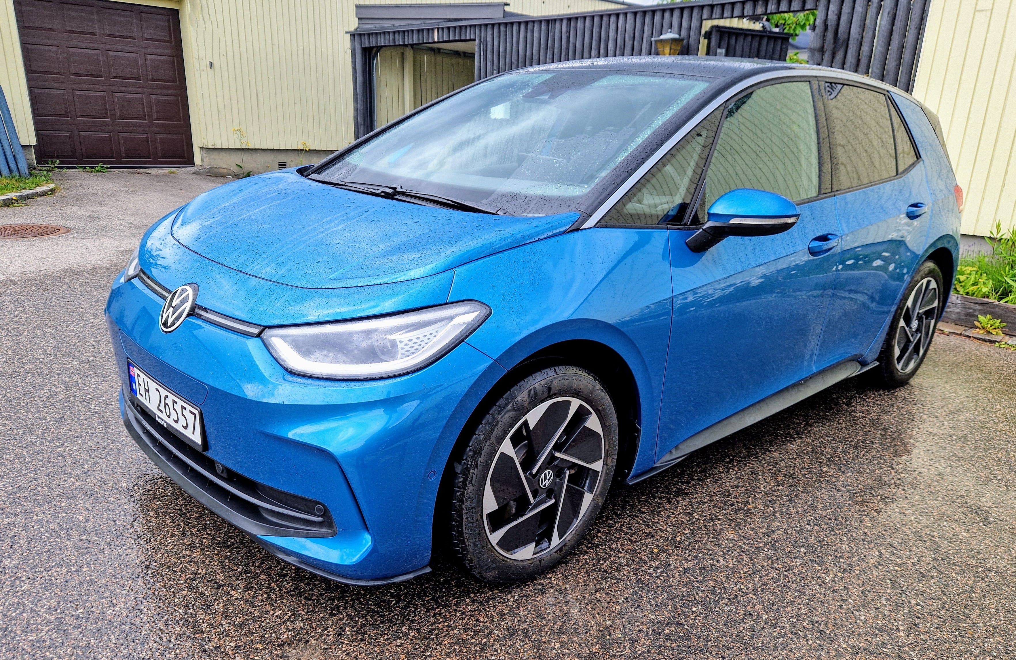 Volkswagen ID.3 Pro 2024, 58kwh (≈400 km rekkevidde), navi, ryggecam, park assist, matrix-lykter m.m., 2023, Elektrisk, automatisk