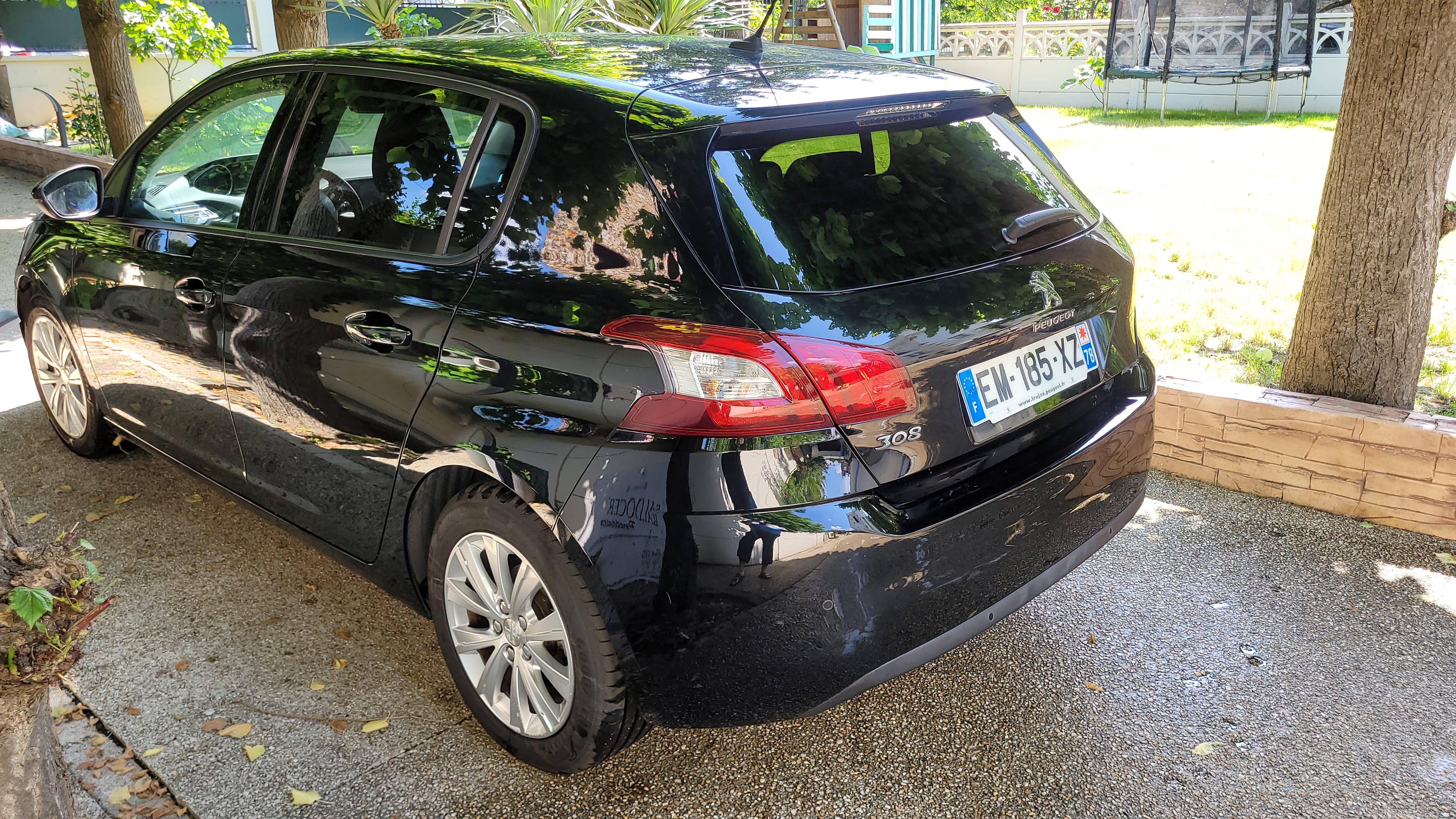 Peugeot 308 avec Siège bébé