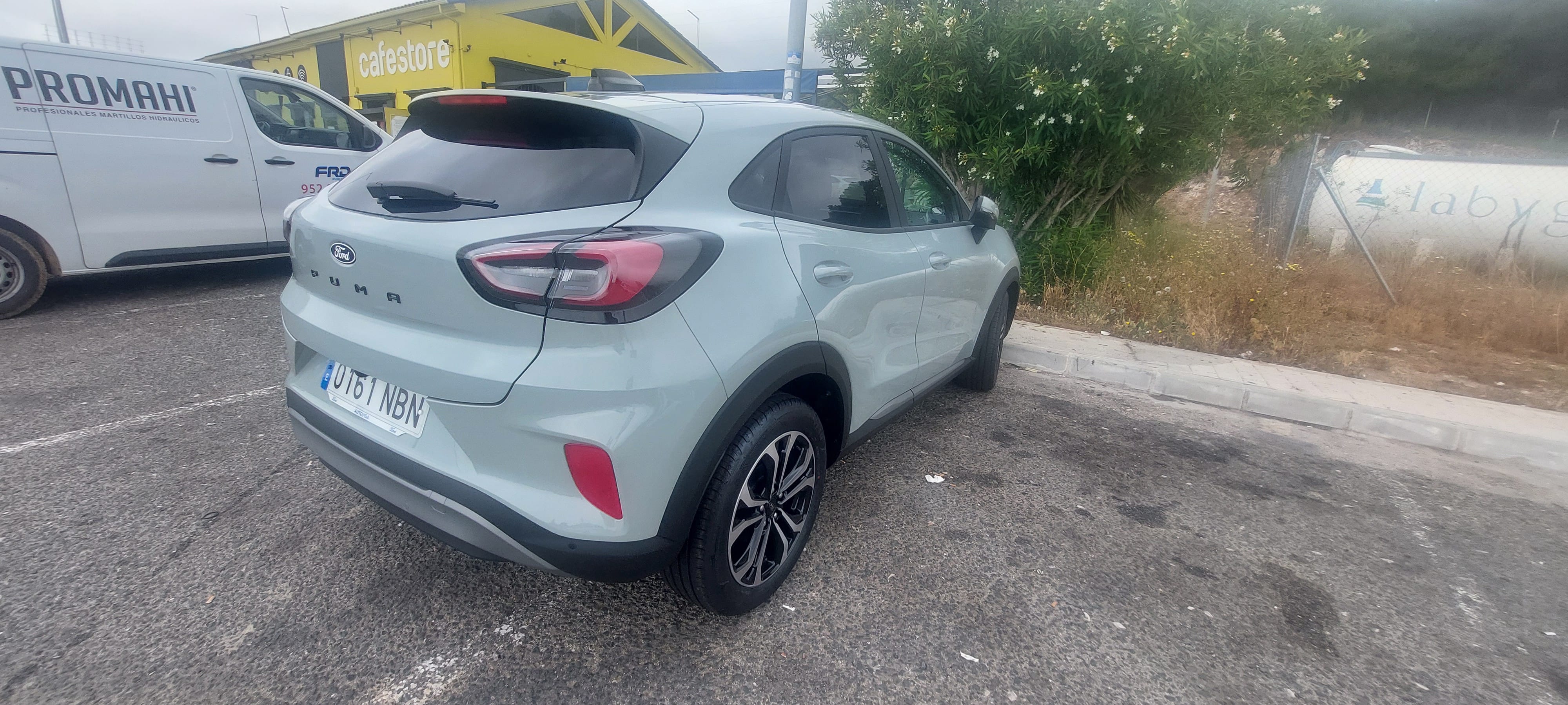 Ford Puma med GPS
