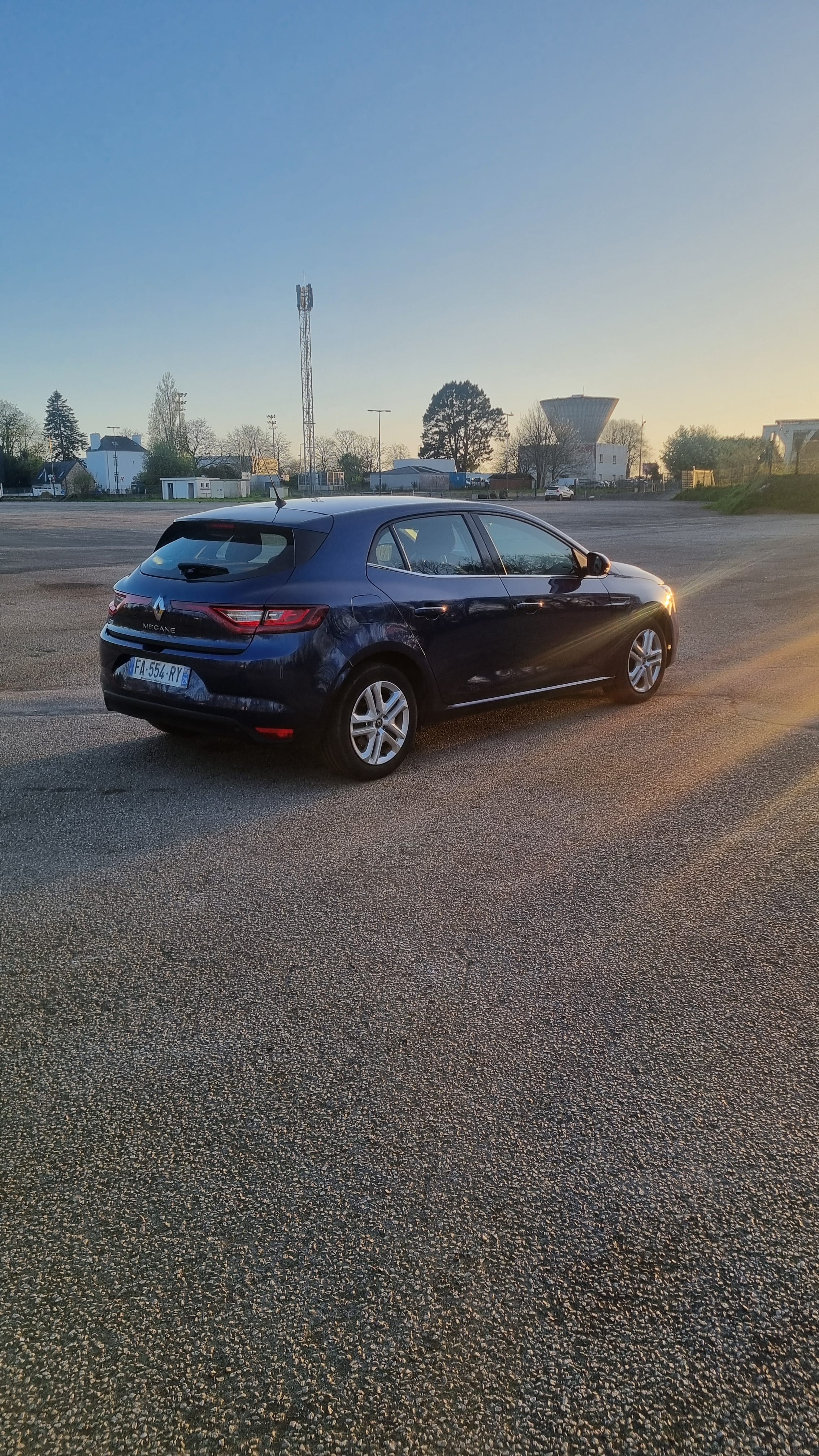 Renault Mégane avec Siège bébé