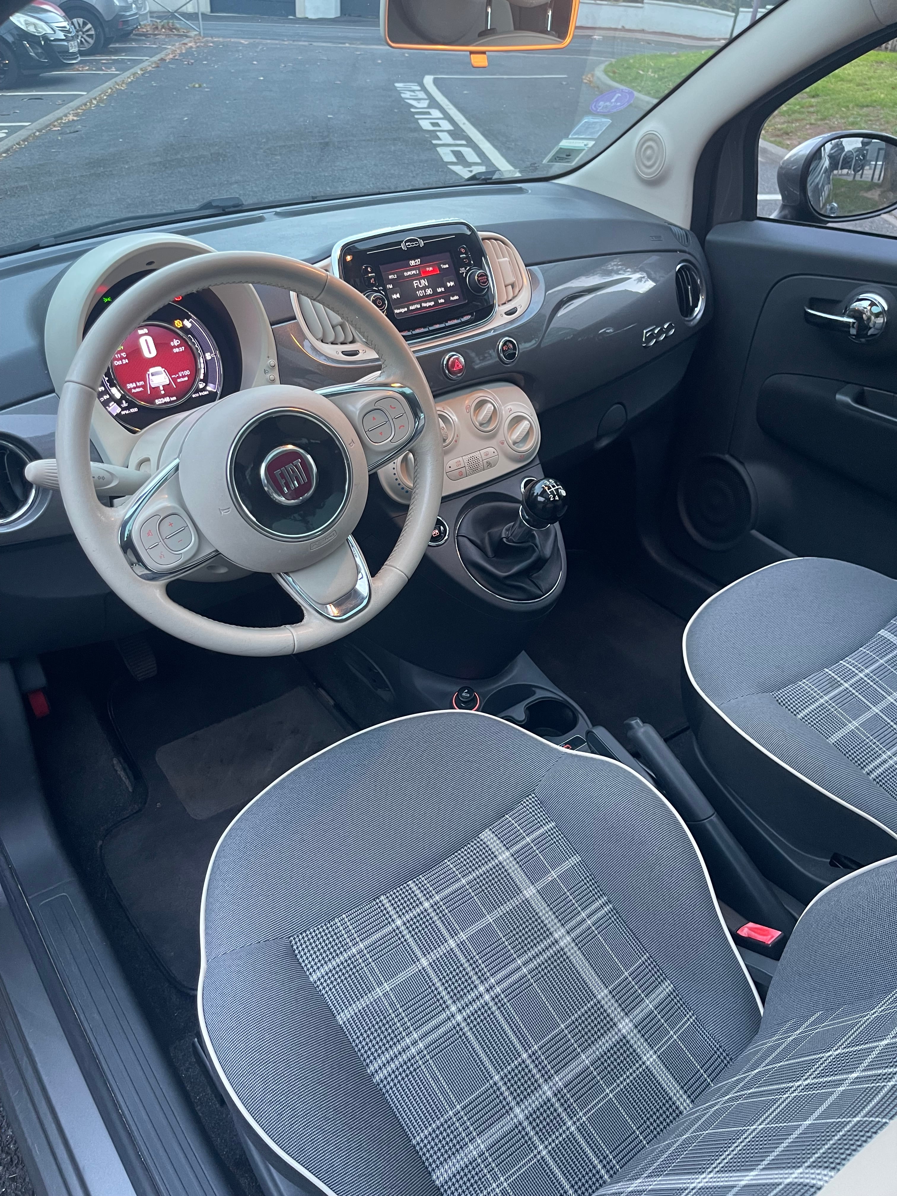 Fiat 500 avec Audio Bluetooth