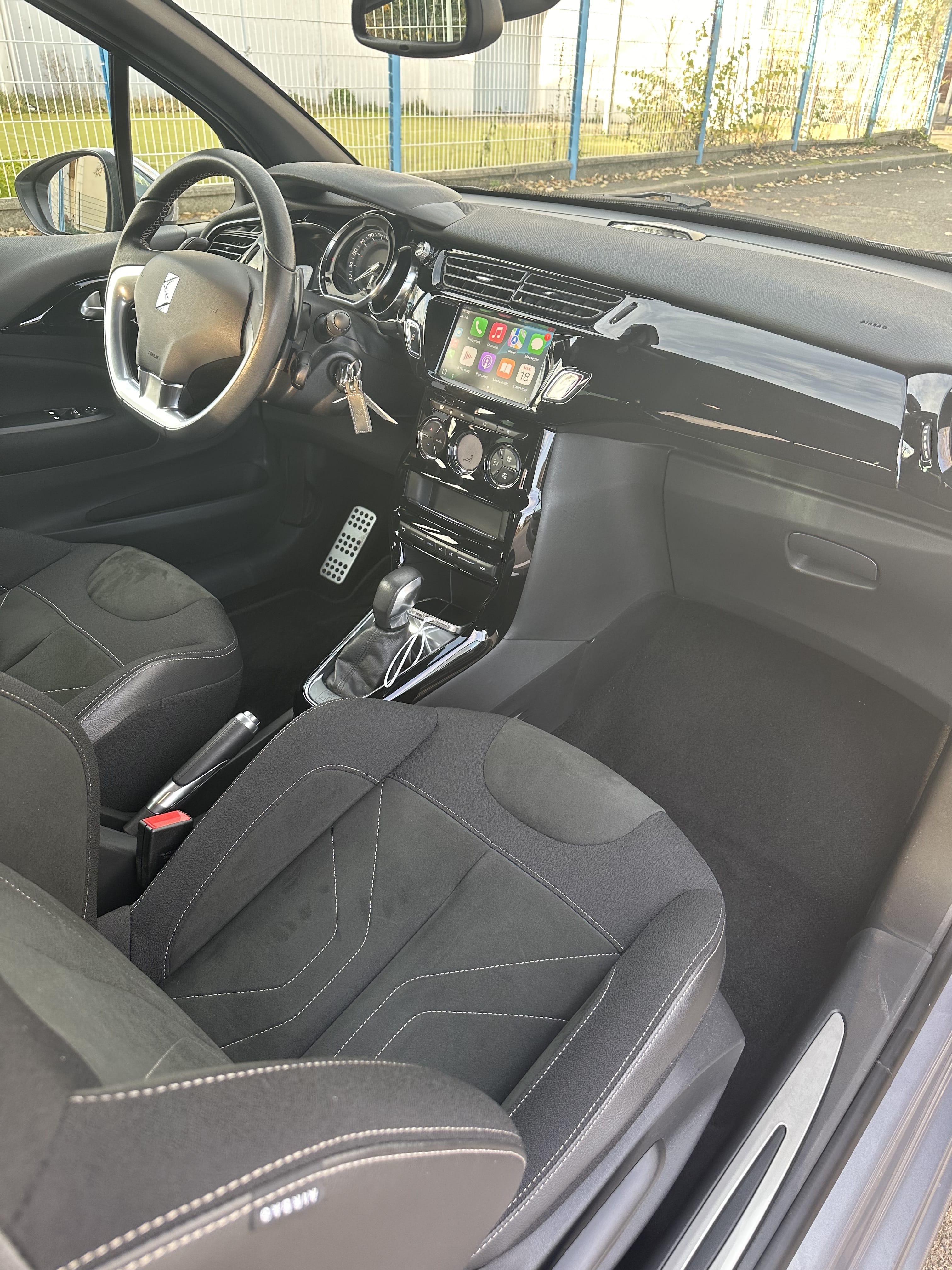 Citroen DS3 avec Apple CarPlay