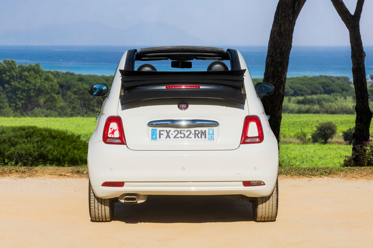 Fiat 500 avec Autoradio