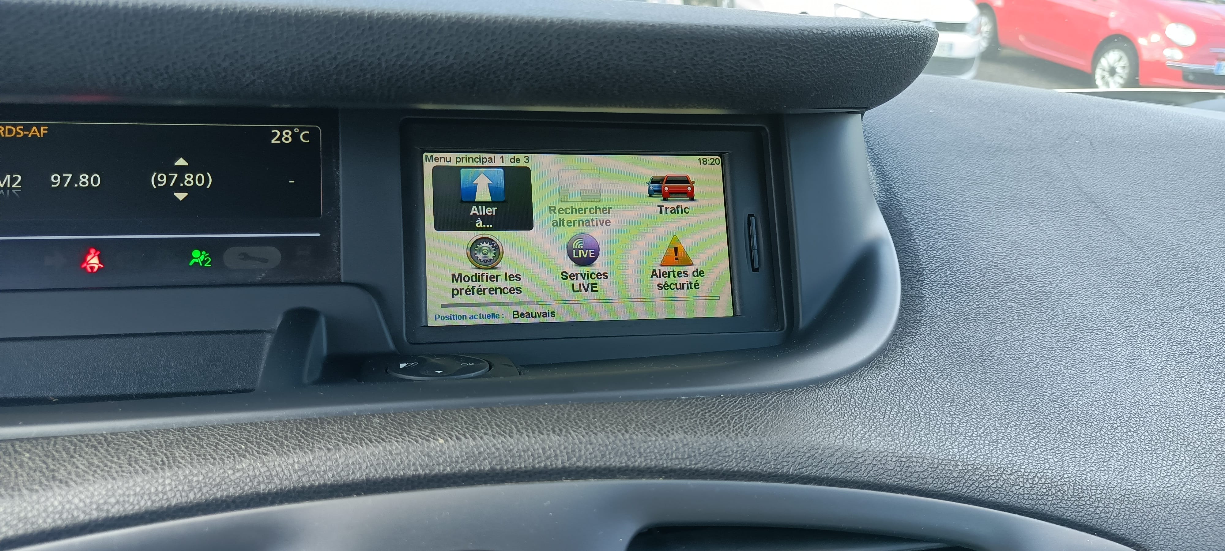 Renault Scenic avec Entrée audio / iPod