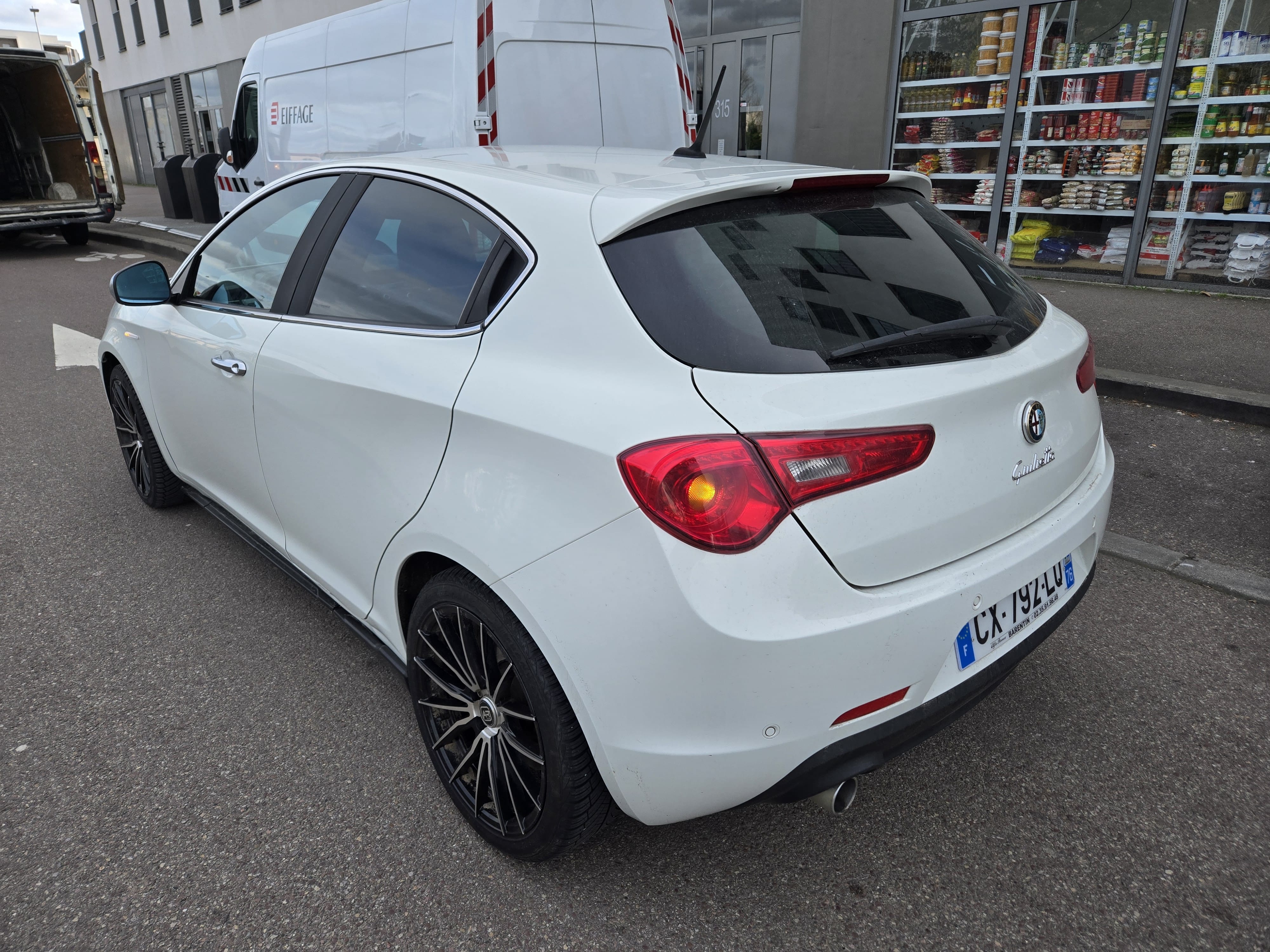 Alfa-Romeo Giulietta avec GPS