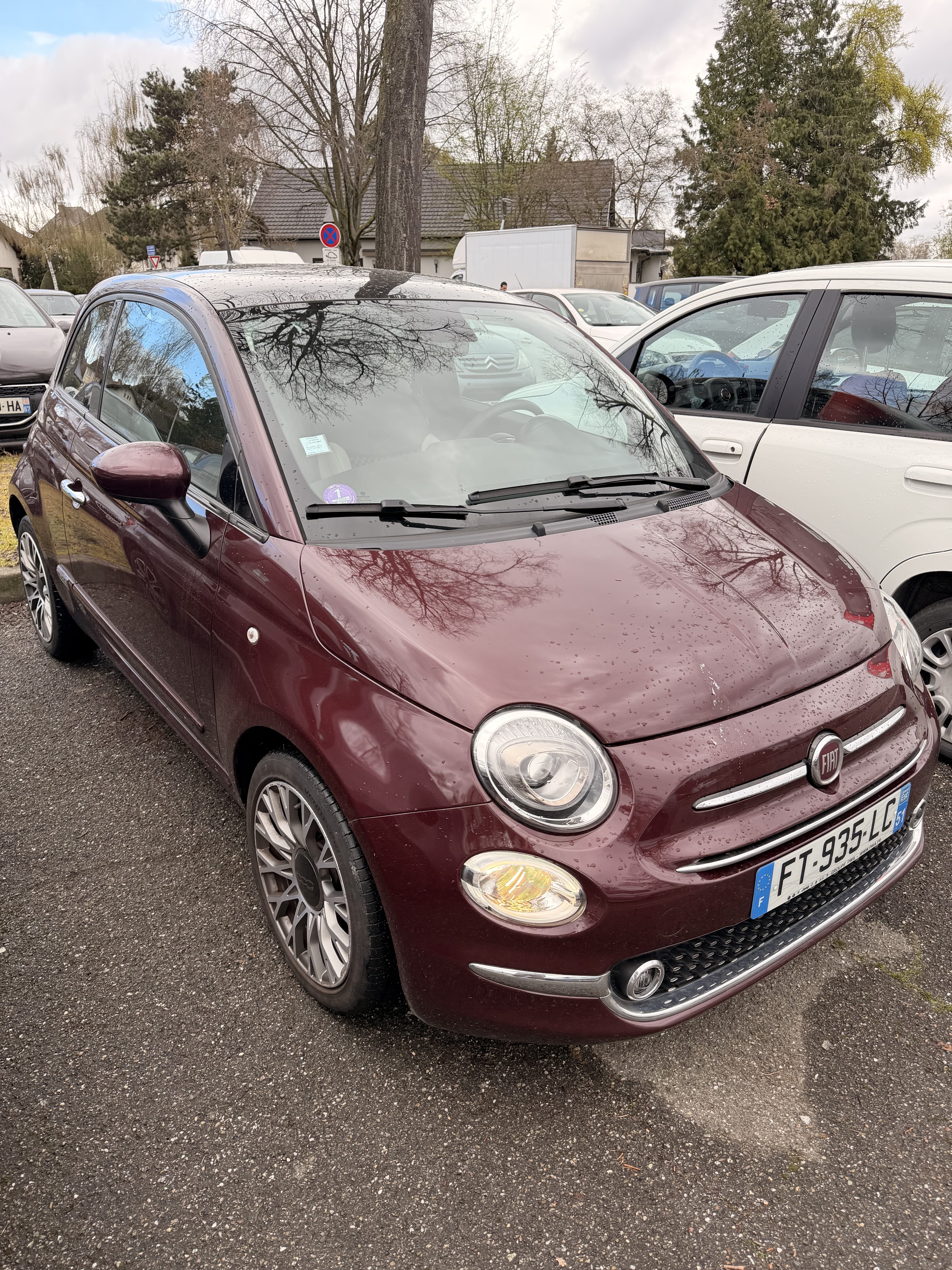 Fiat 500 avec Apple CarPlay