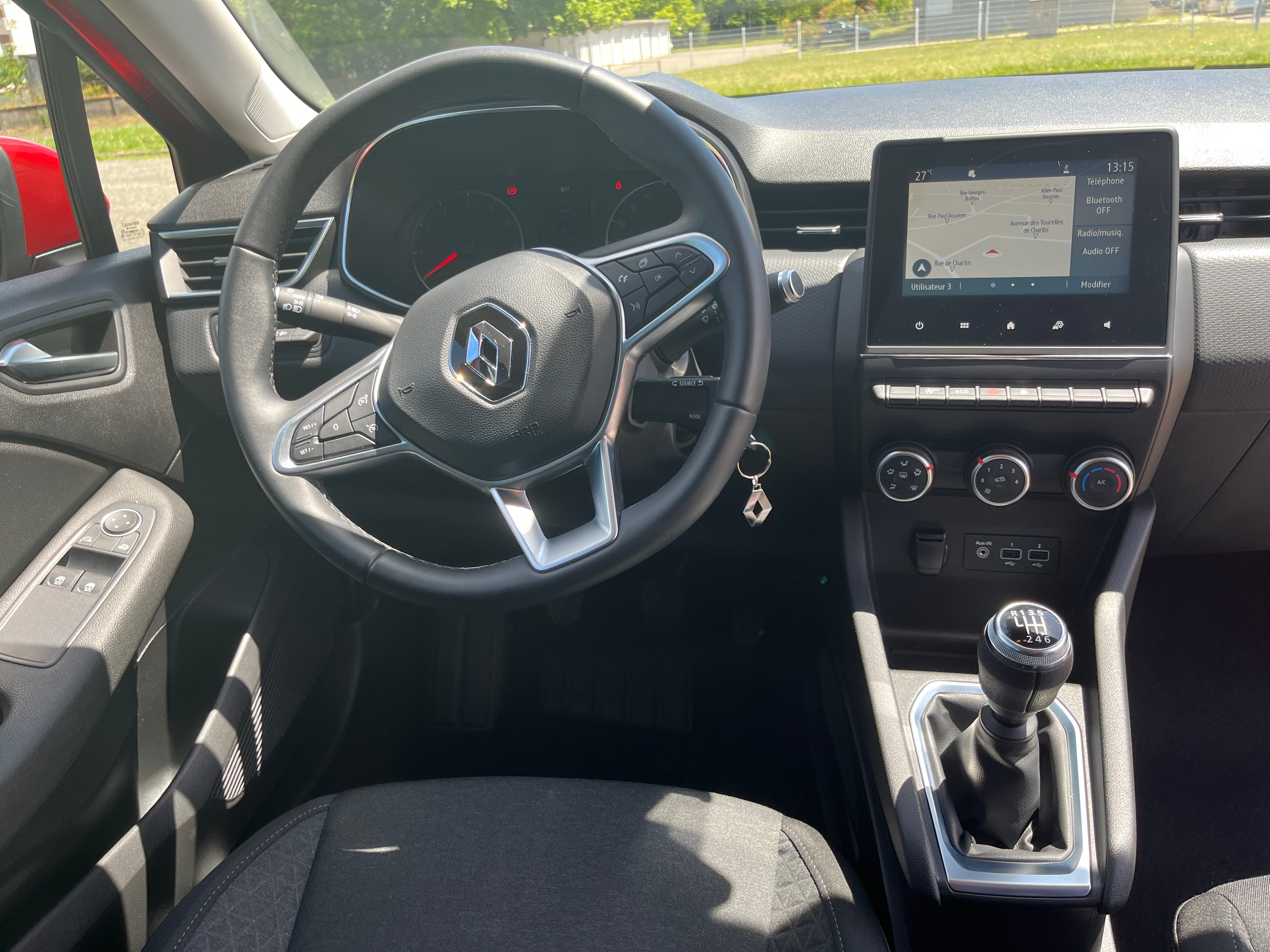 Renault Clio avec Audio Bluetooth