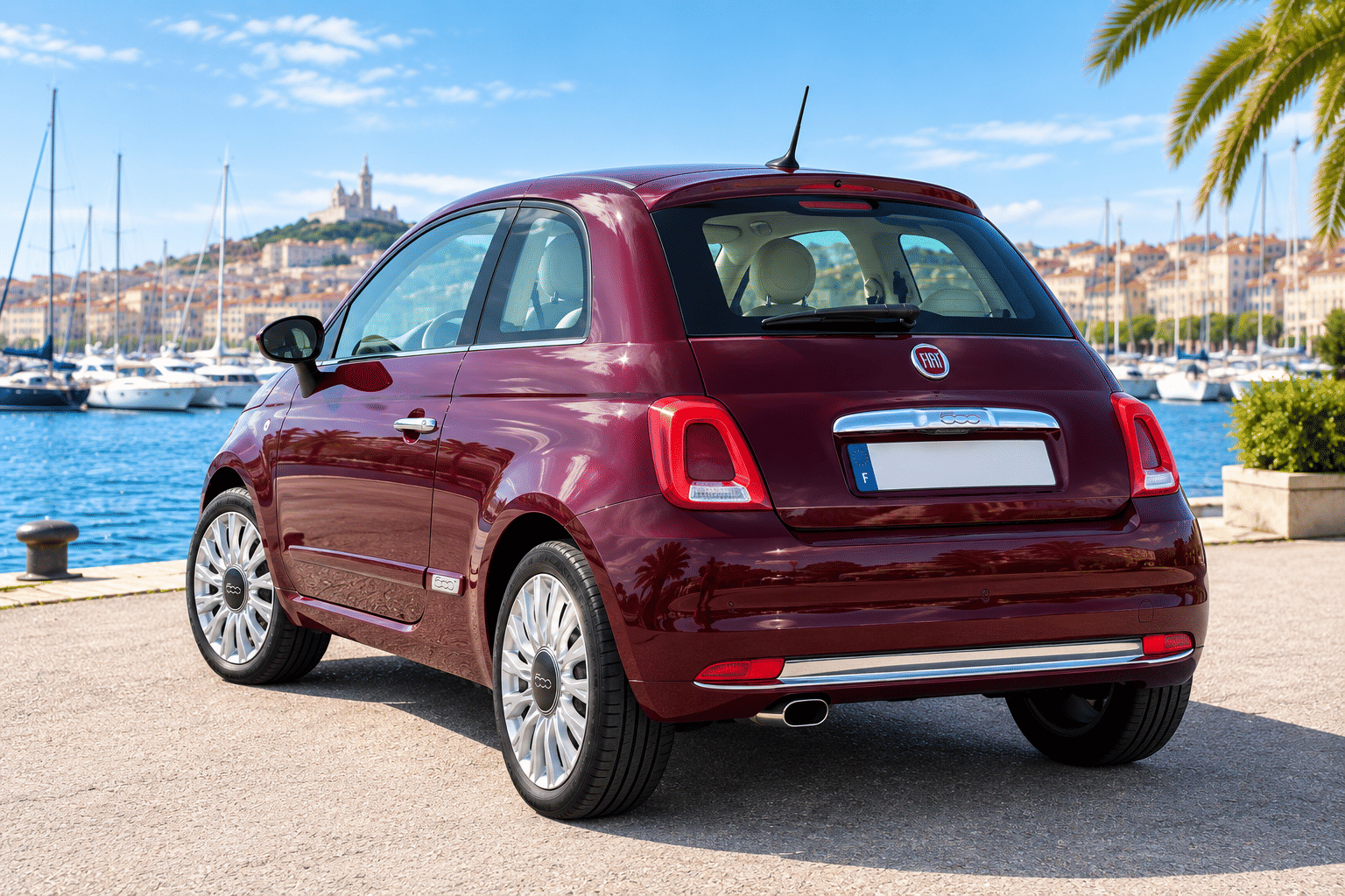 Fiat 500 #542 avec GPS