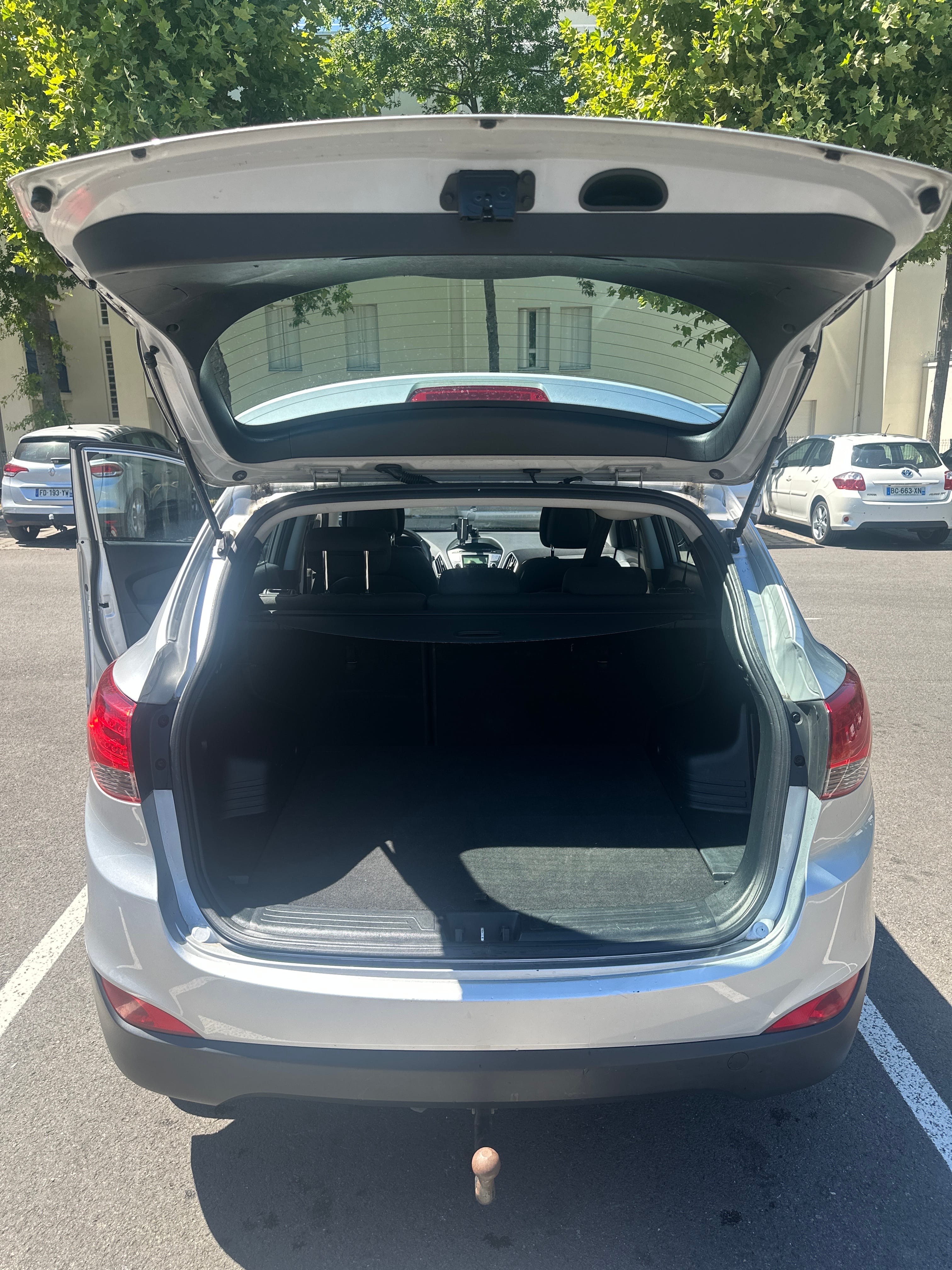 Hyundai iX35 mit USB-Ladeanschlüsse
