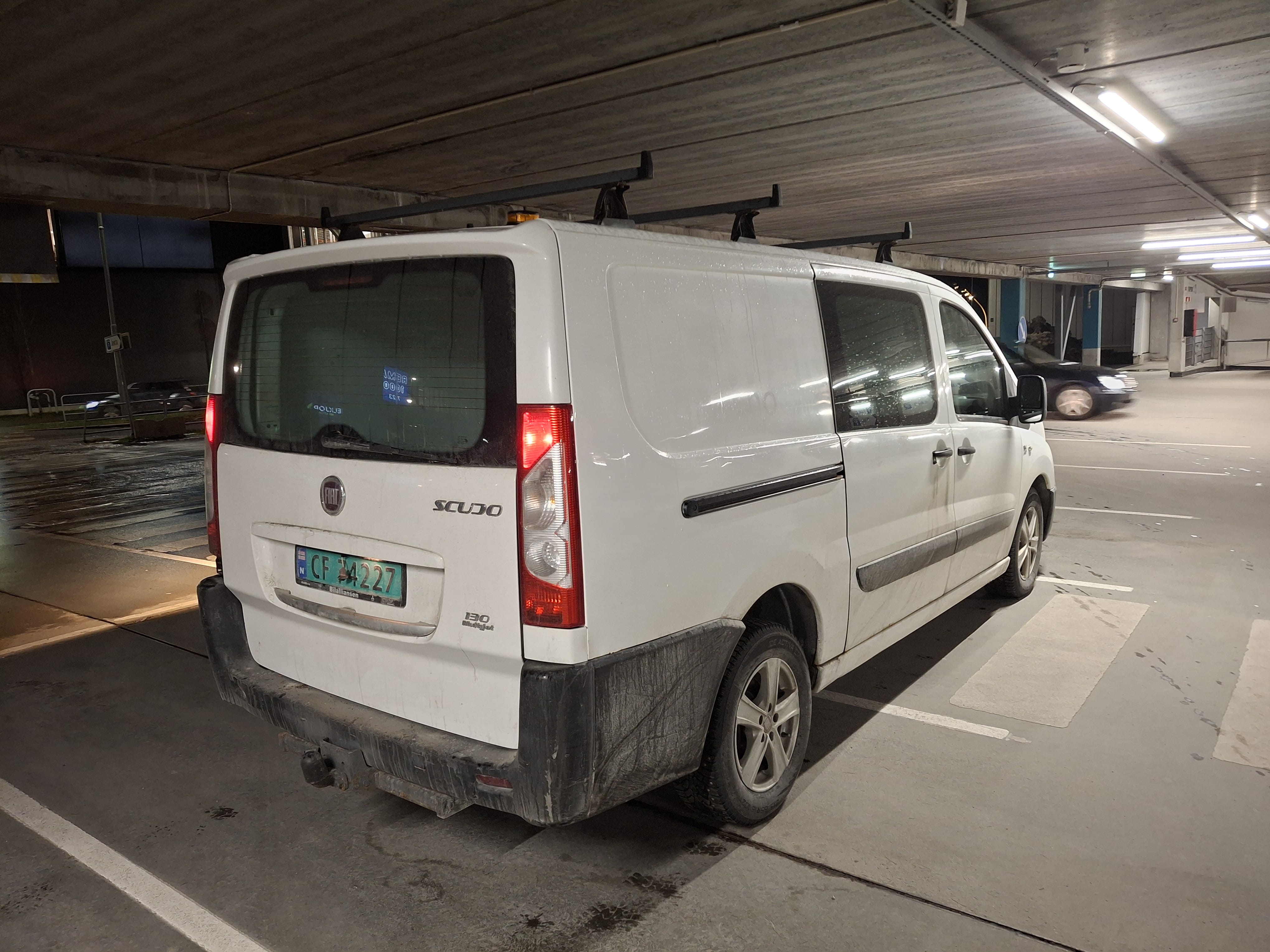 Fiat Scudo with Snow tires