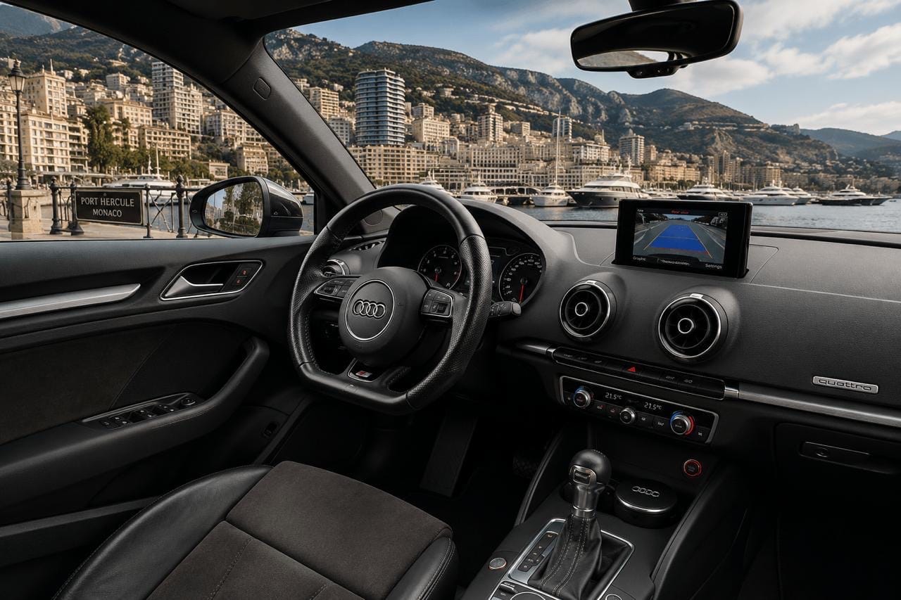 Audi A3 avec GPS