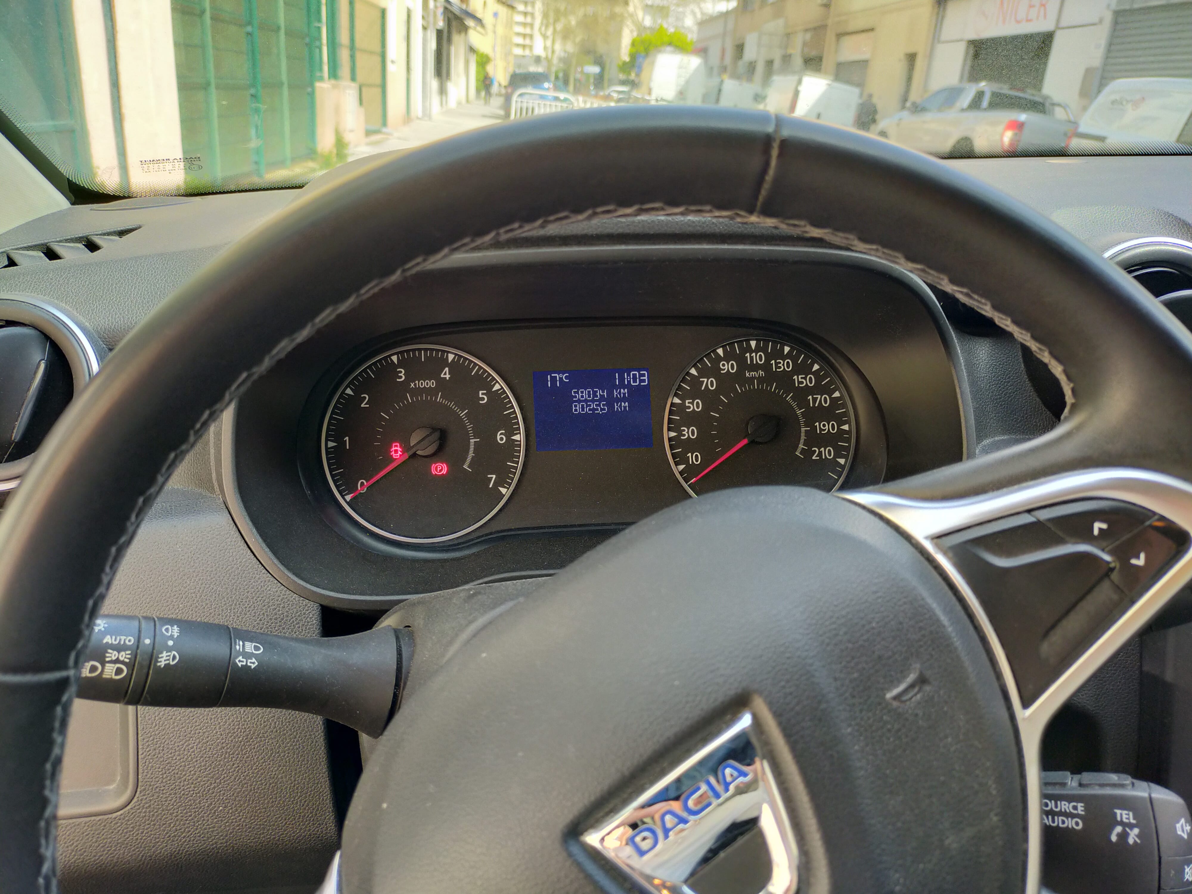 Dacia Duster avec Chaines