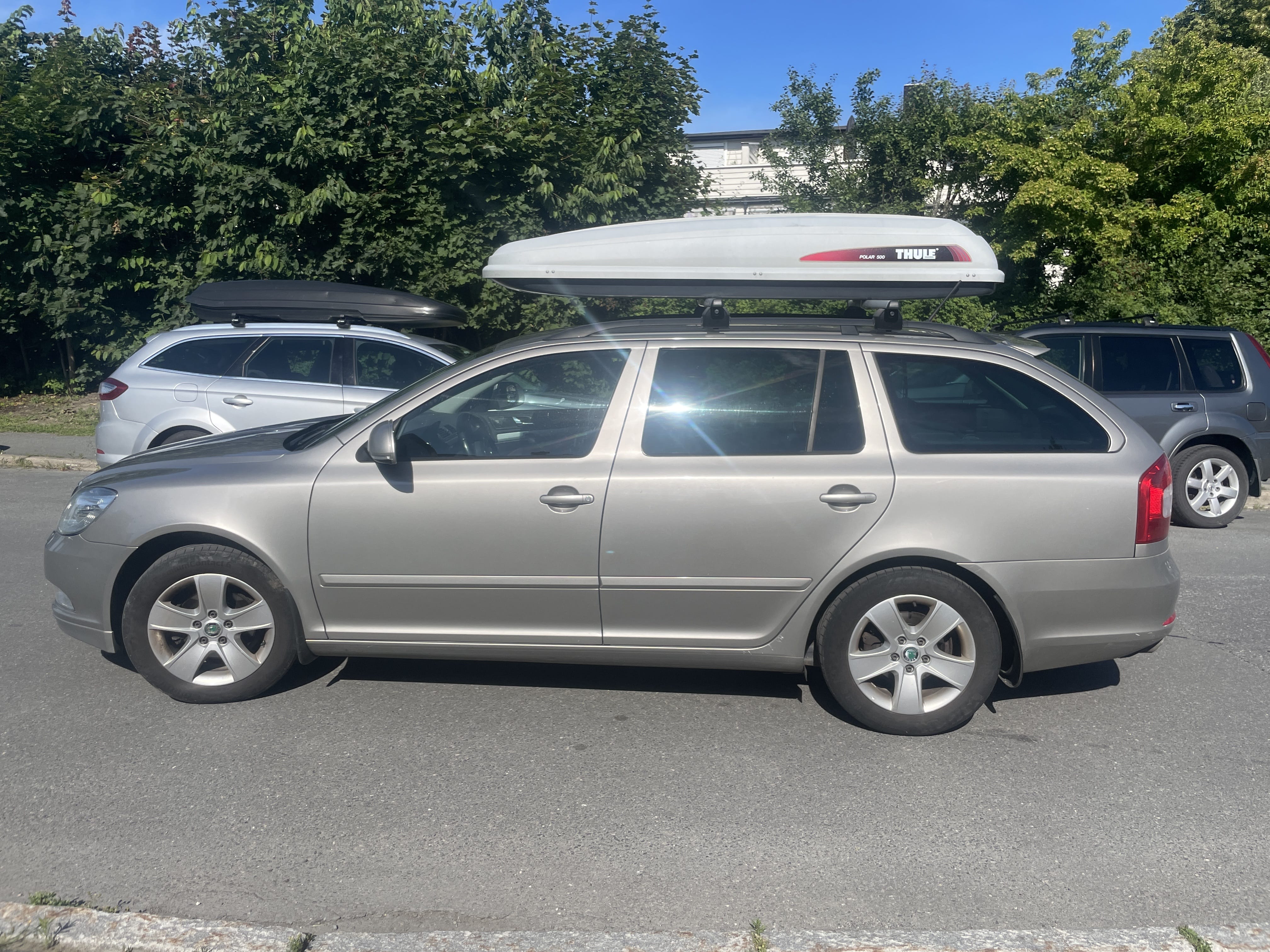 Skoda Octavia med Lydinngang