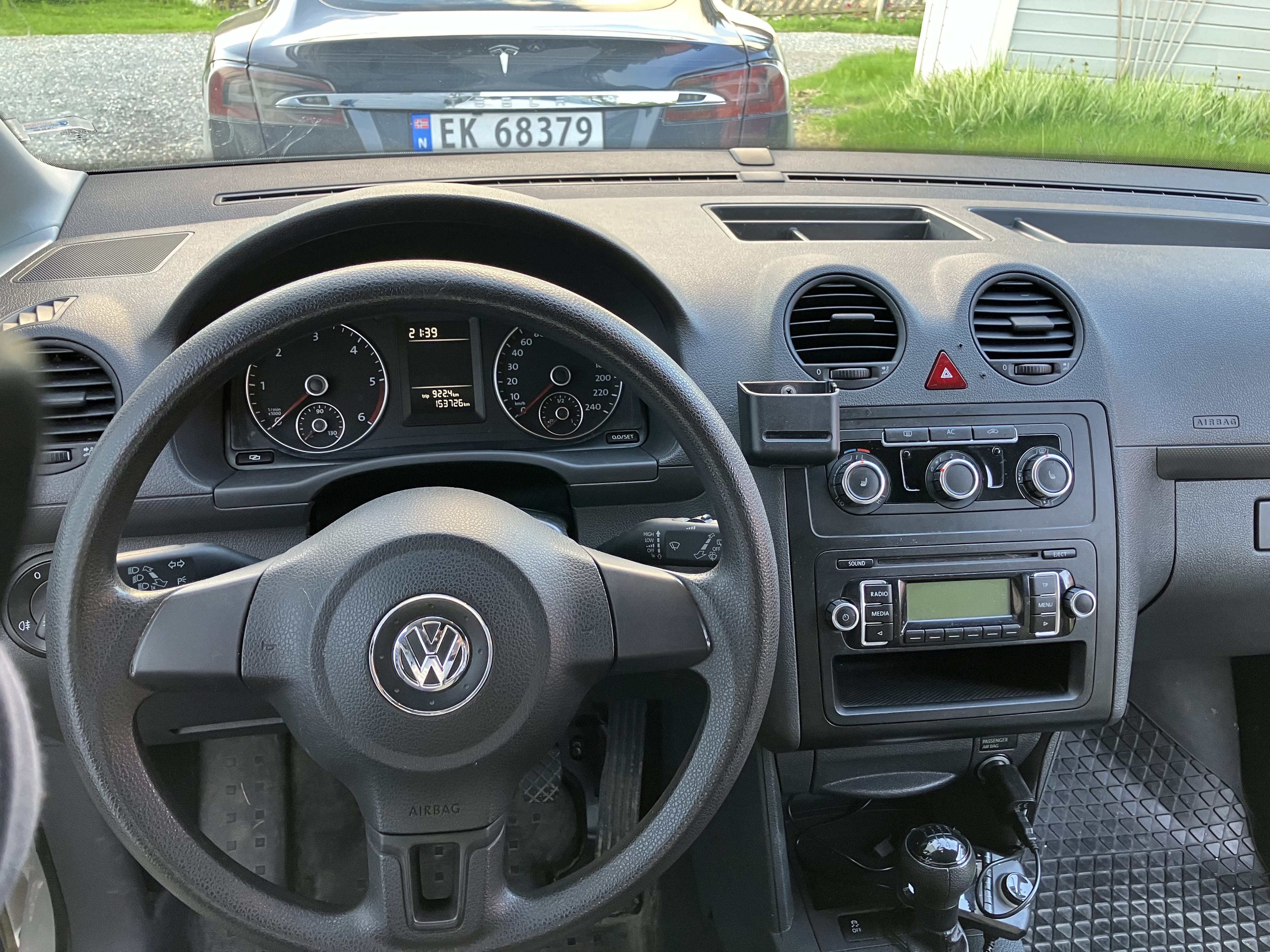 Volkswagen Caddy met Audio- / iPod-ingang