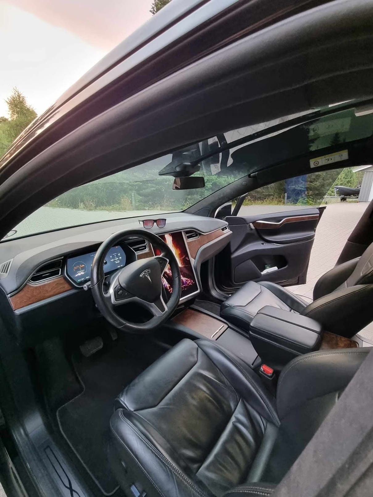 Tesla Model X Long Range med GPS